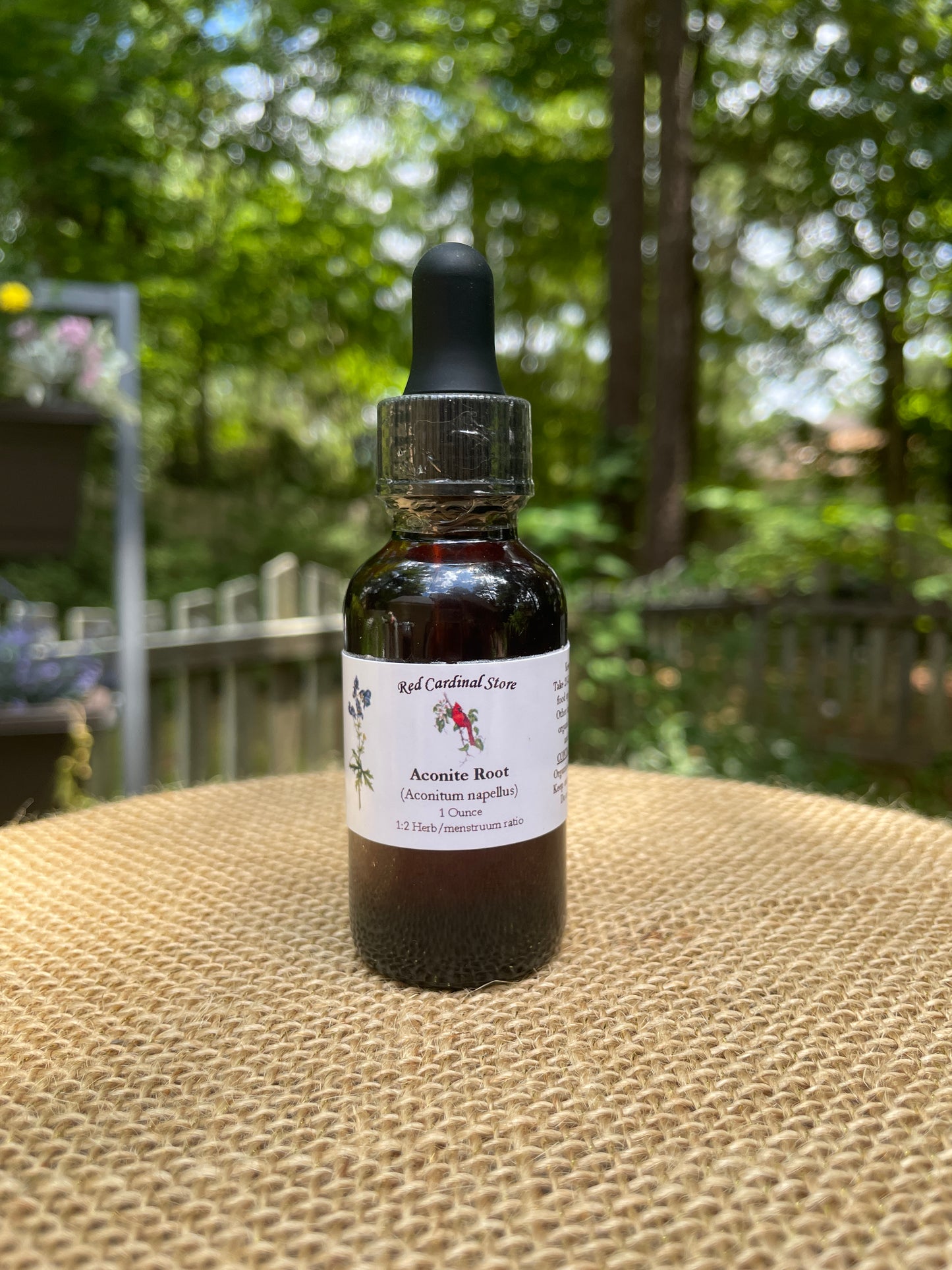 Aconite Dried Prepared Root (Aconitum Napellus) Tincture Herb Extract Double Extraction