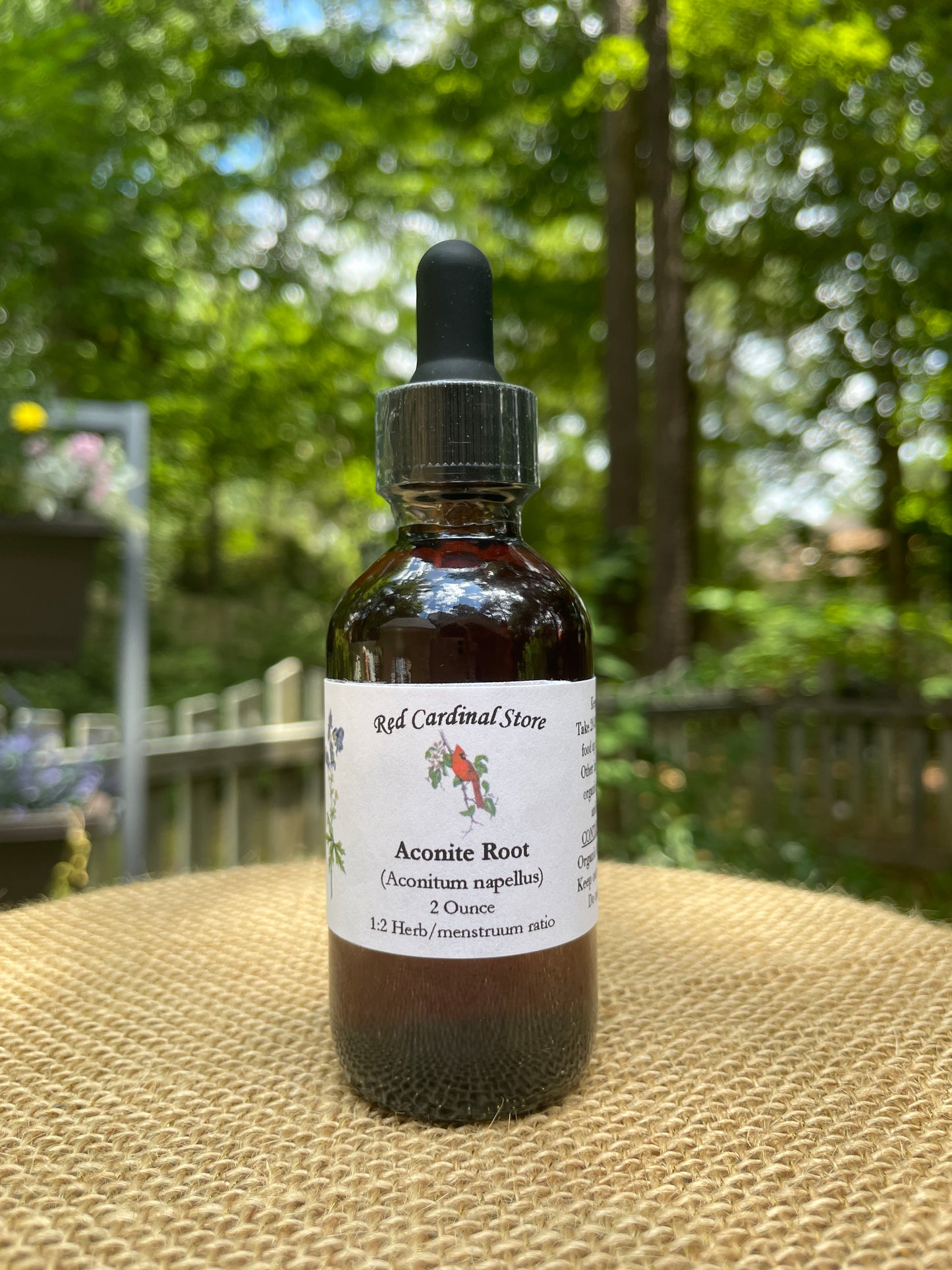 Aconite Dried Prepared Root (Aconitum Napellus) Tincture Herb Extract Double Extraction