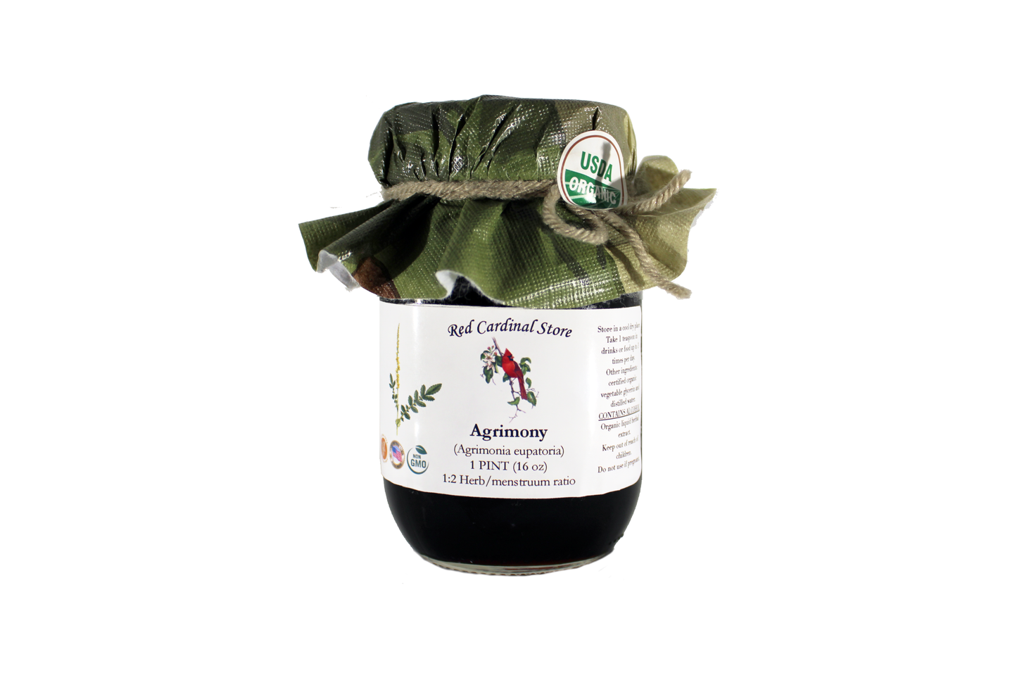 Agrimony Tincture Herb Extract Double Extraction