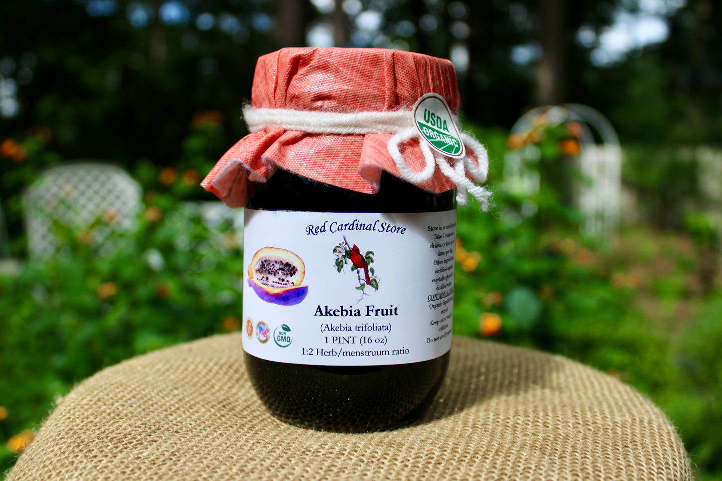 Akebia Fruit Tincture Herb Extract Double Extraction
