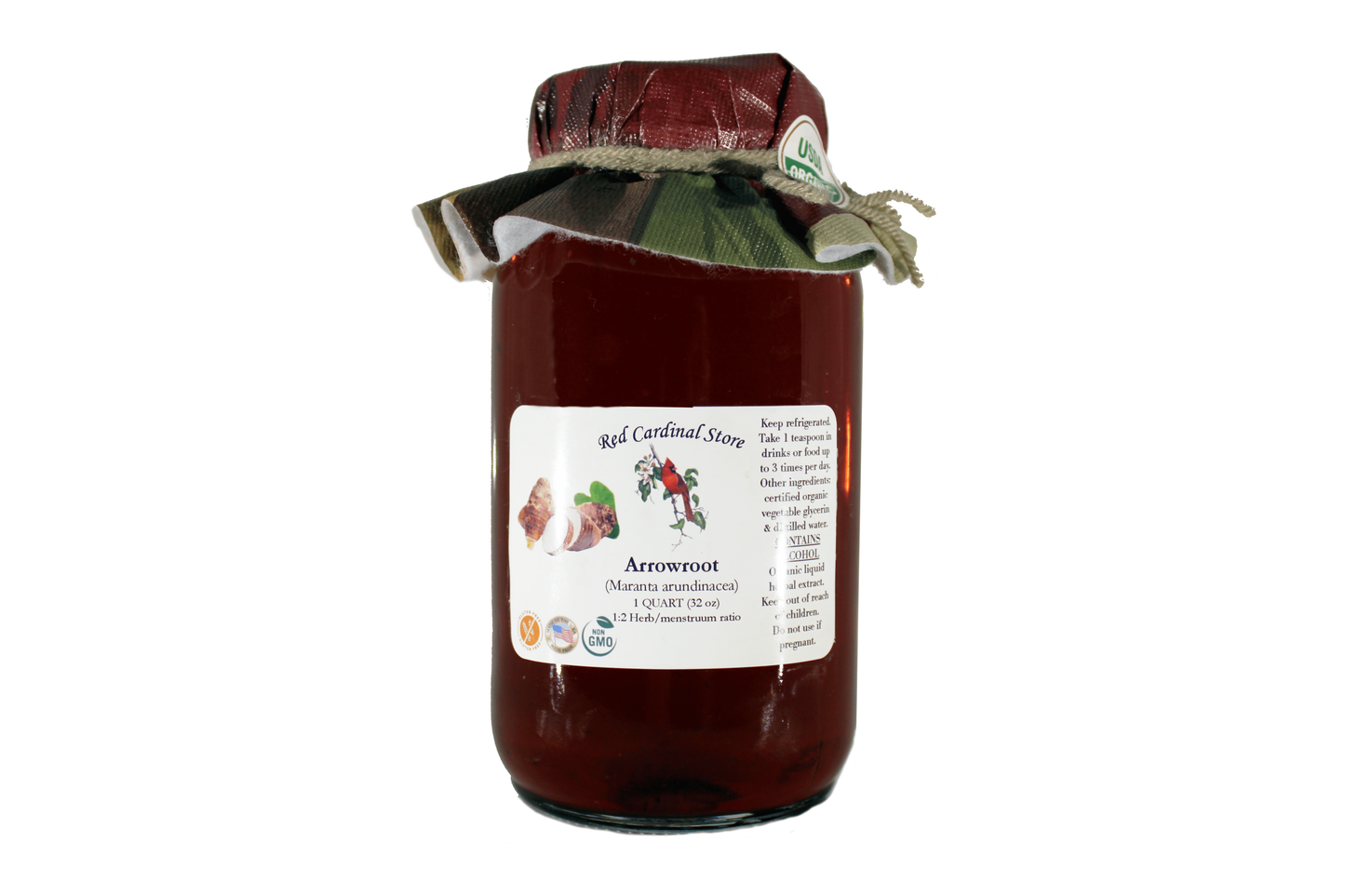 Arrowroot Tincture Herb Extract Double Extraction