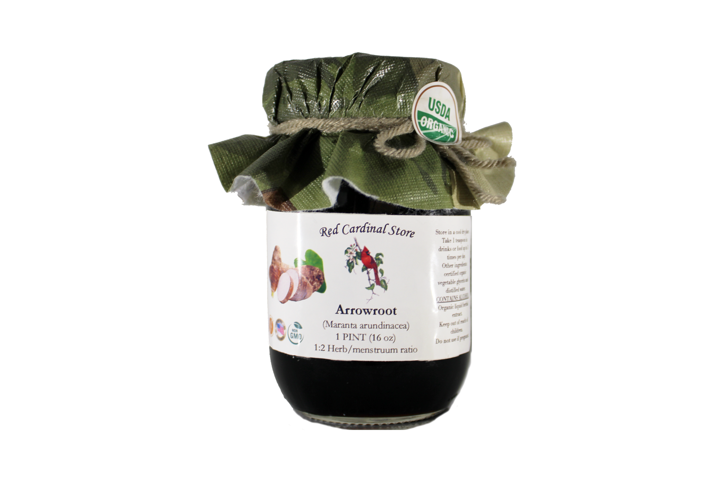 Arrowroot Tincture Herb Extract Double Extraction