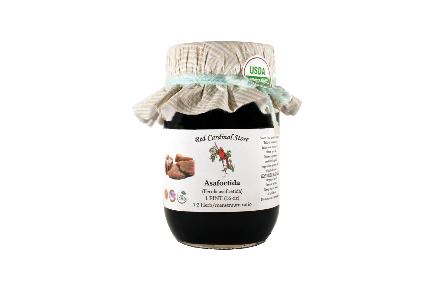 Asafoetida Tincture Herb Extract Double Extraction