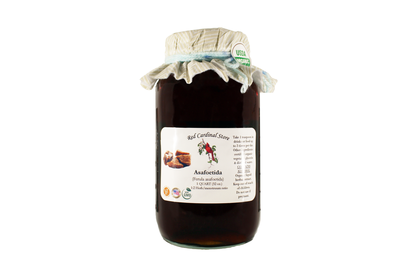 Asafoetida Tincture Herb Extract Double Extraction