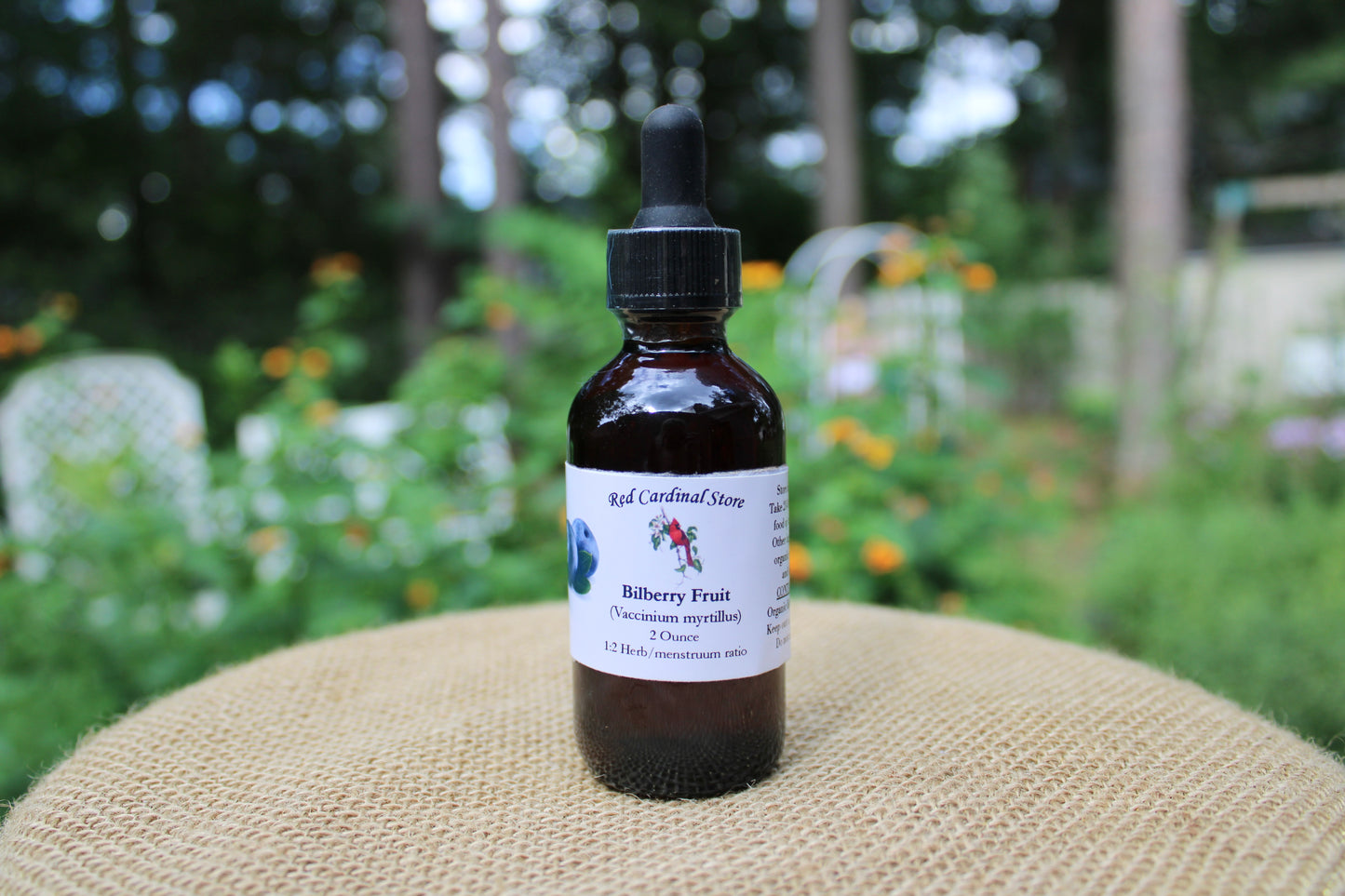 Bilberry Fruit (Vaccinium Myrtillus) Tincture Herb Extract Double Extraction
