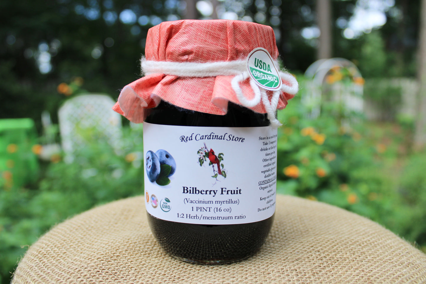 Bilberry Fruit (Vaccinium Myrtillus) Tincture Herb Extract Double Extraction