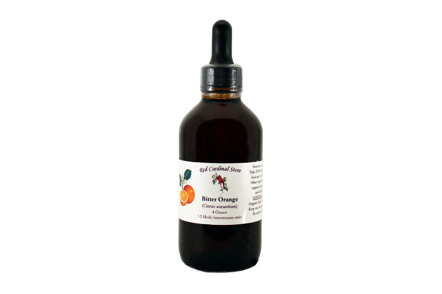 Bitter Orange (Zhi Shi, Citrus Aurantium) Tincture Herb Extract Double Extraction