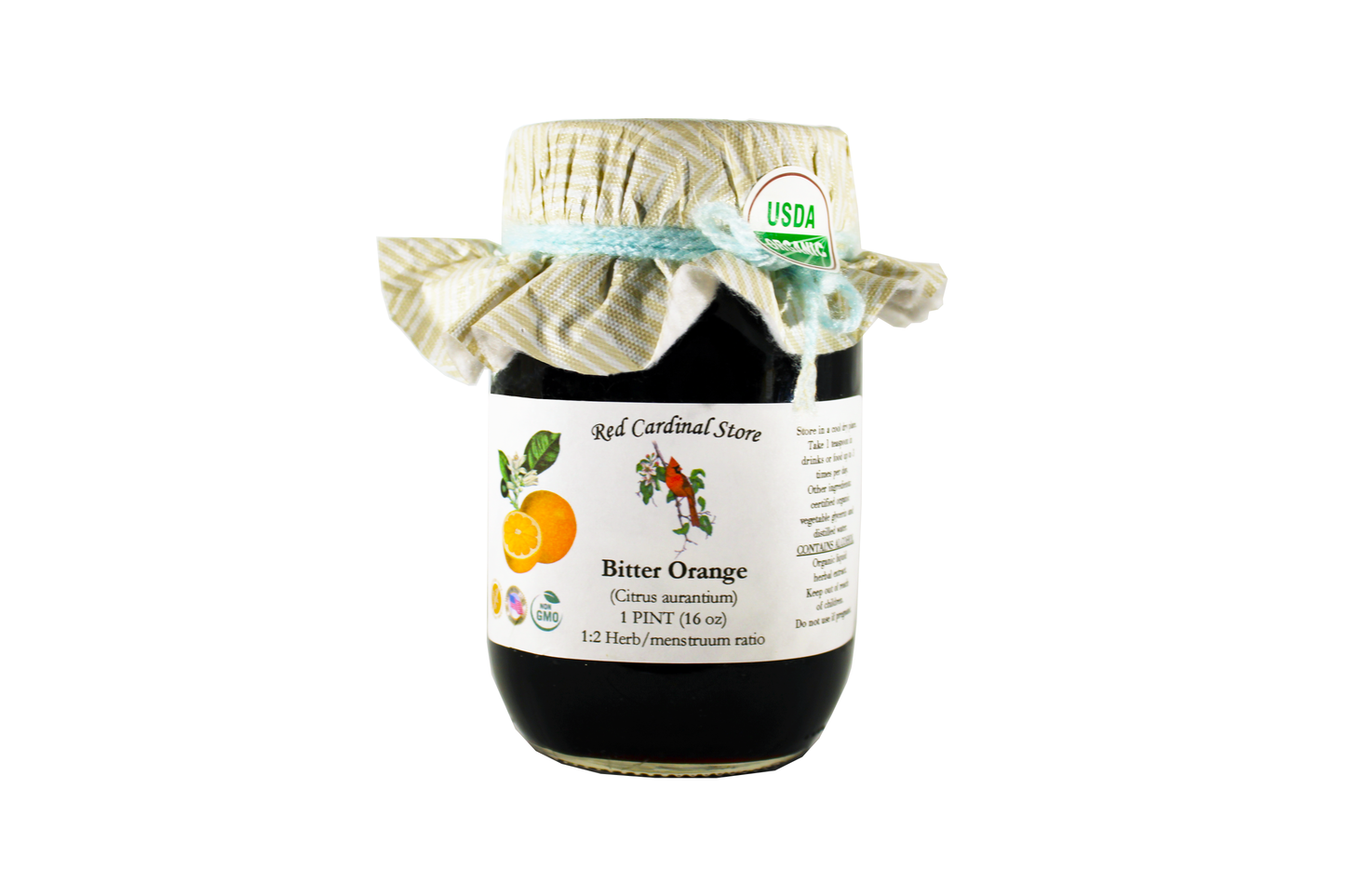 Bitter Orange (Zhi Shi, Citrus Aurantium) Tincture Herb Extract Double Extraction