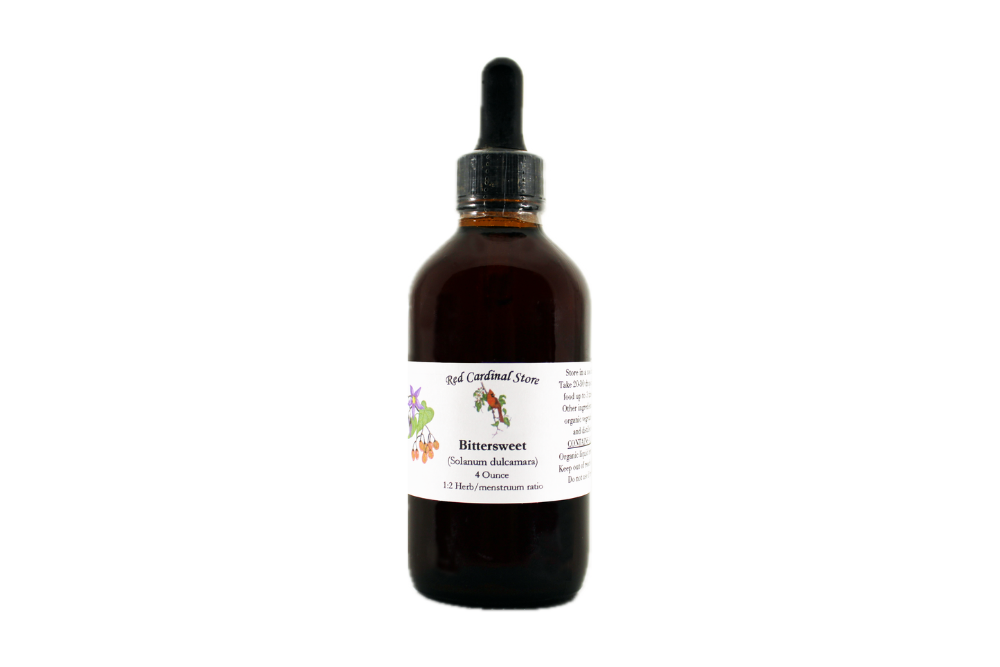 Bittersweet (Solanum Dulcamara) Tincture Herb Extract Double Extraction