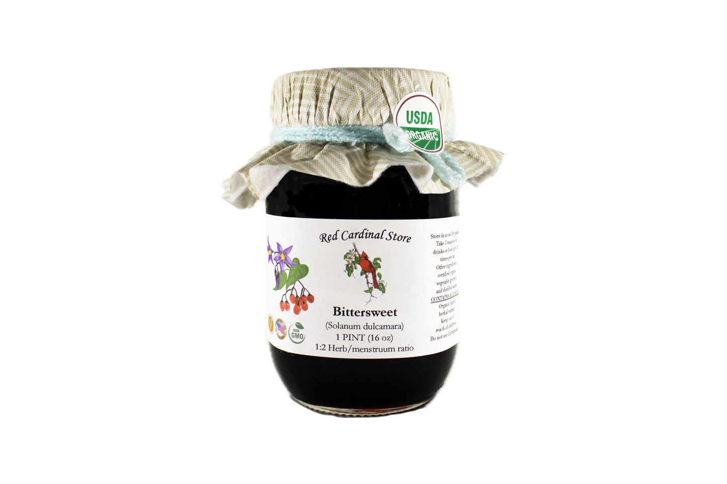 Bittersweet (Solanum Dulcamara) Tincture Herb Extract Double Extraction