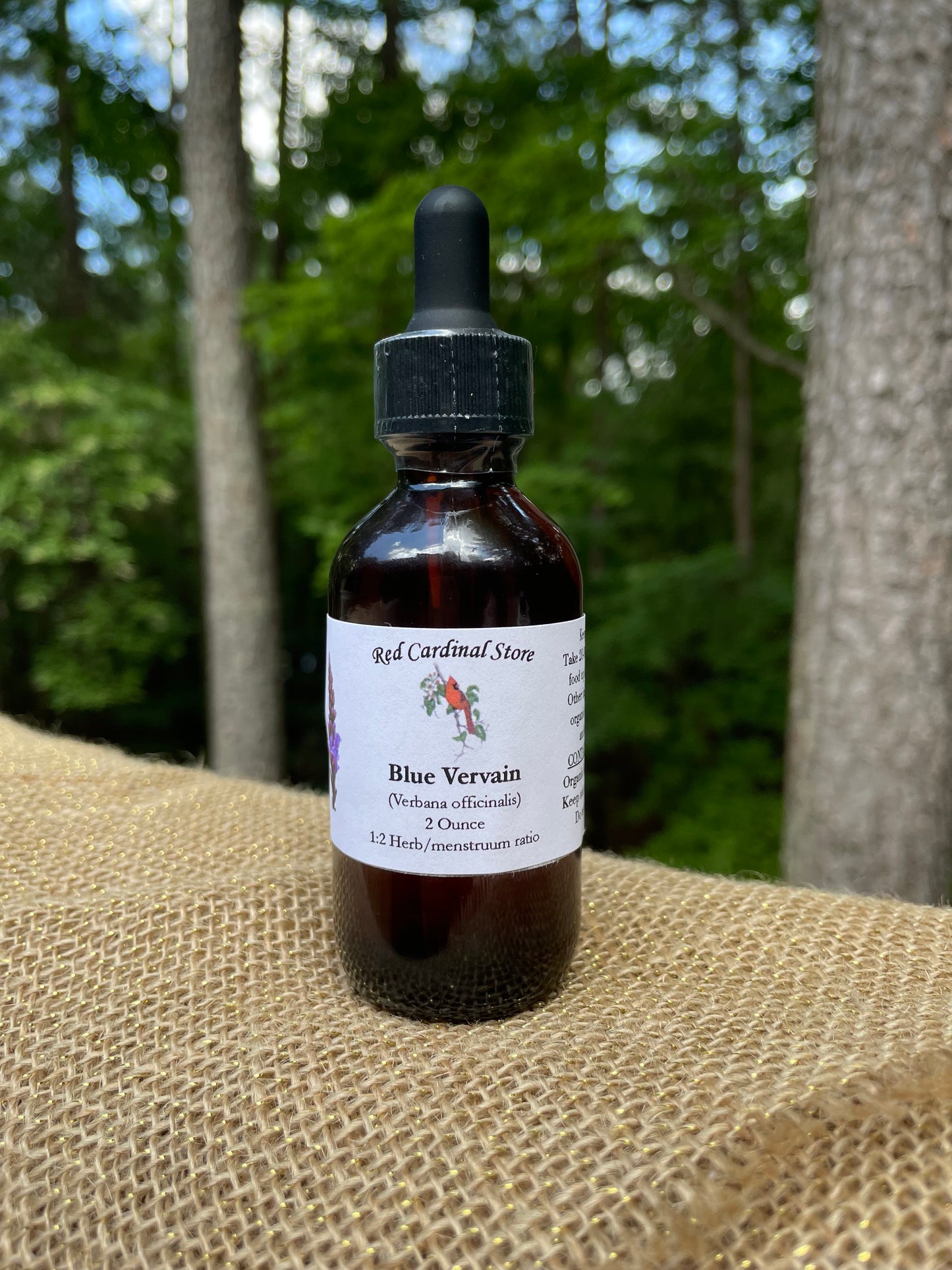 Blue Vervain Tincture Herb Extract Double Extraction
