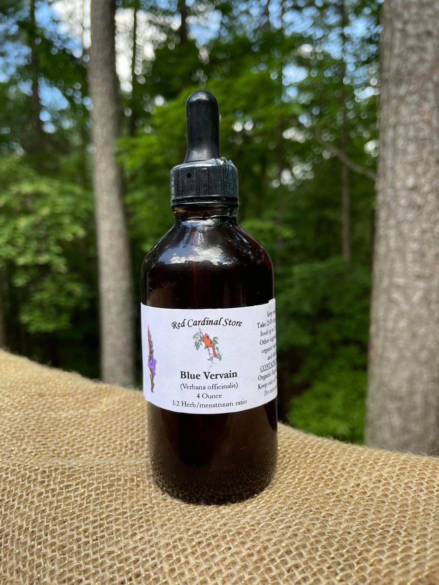 Blue Vervain Tincture Herb Extract Double Extraction