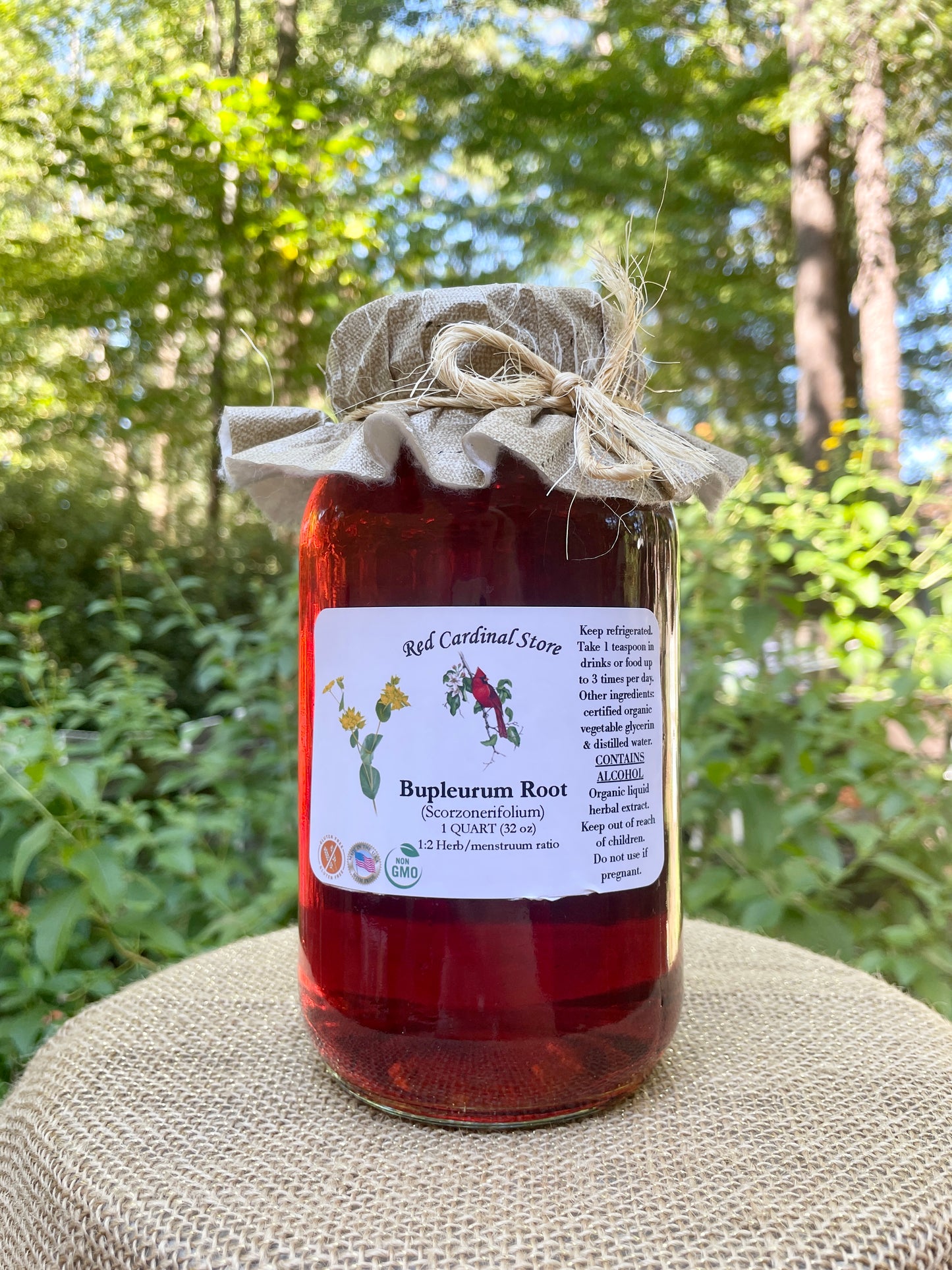 Bupleurum Root (Hare's Ear, Thorow wax, Chai Hu) Tincture Herb Extract Double Extraction