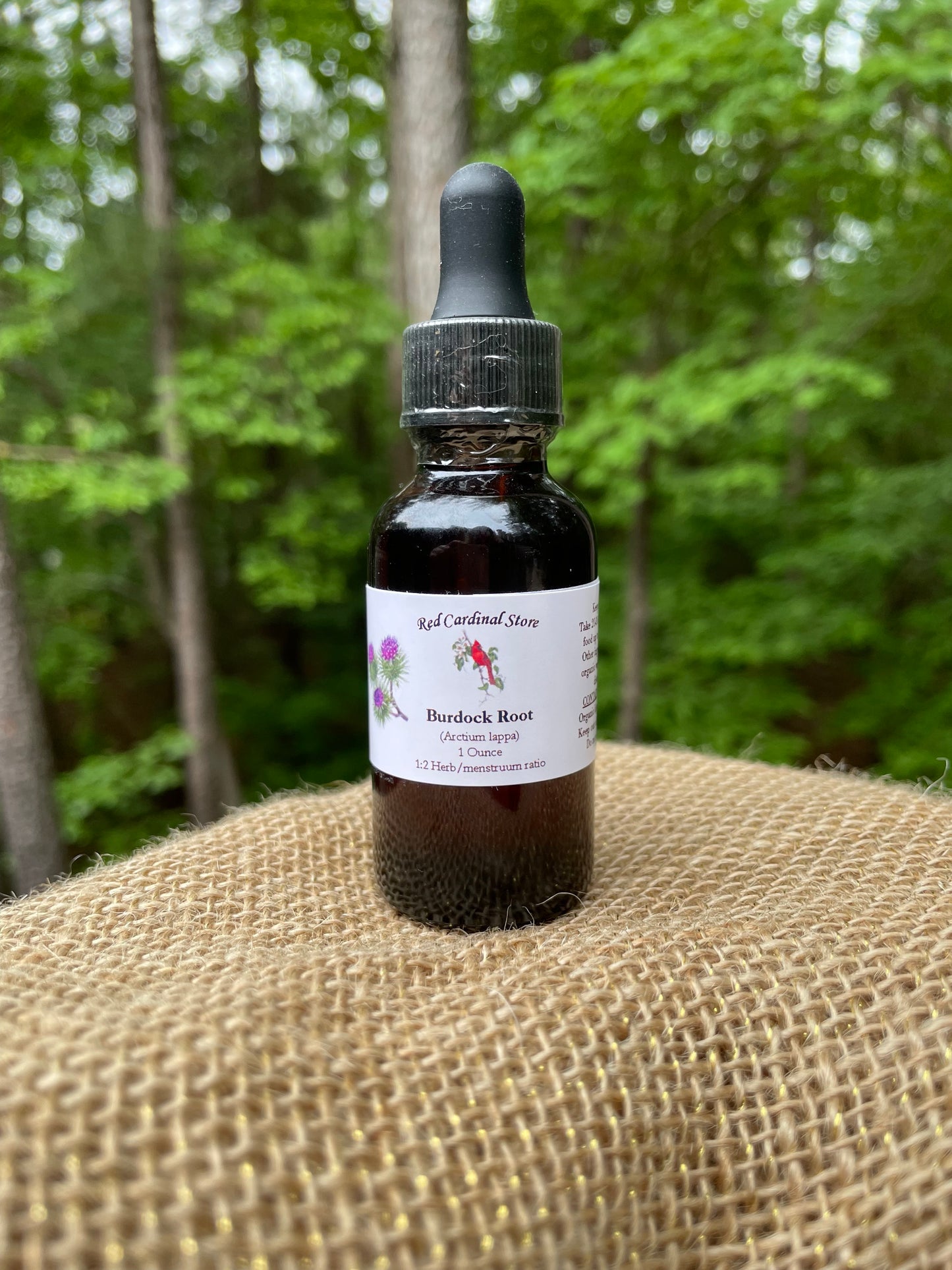牛蒡根(牛棒子)酊药草提取物双重提取