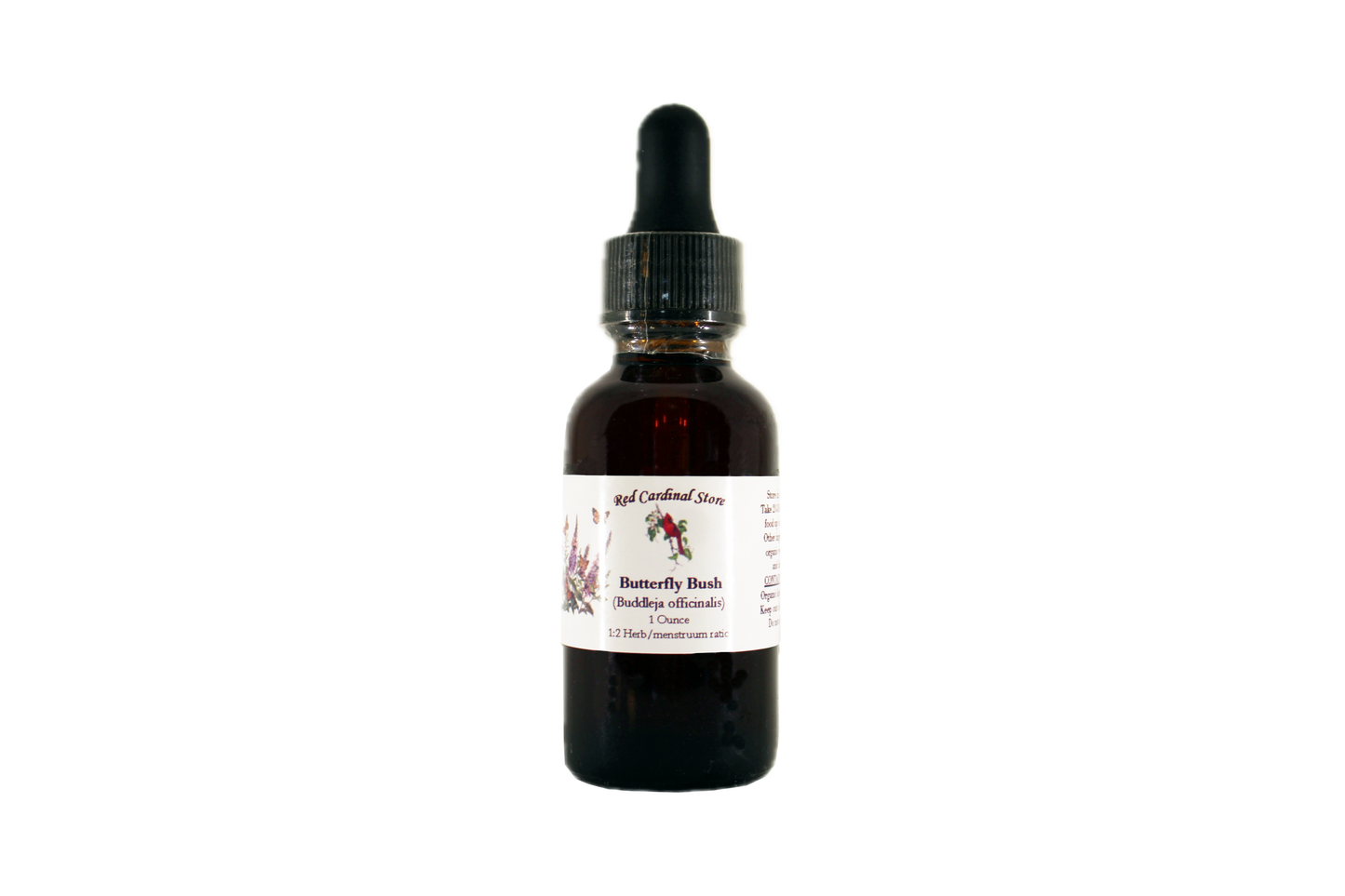 Butterfly Bush (Buddleja Officinalis) Tincture Herb Extract Double Extraction