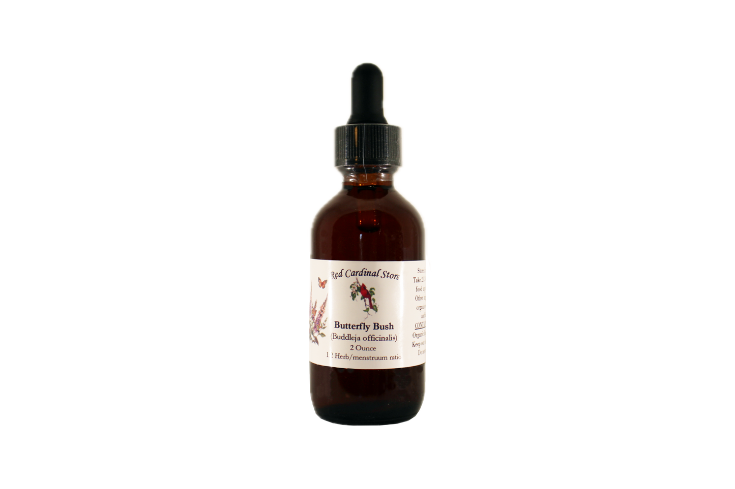 Butterfly Bush (Buddleja Officinalis) Tincture Herb Extract Double Extraction
