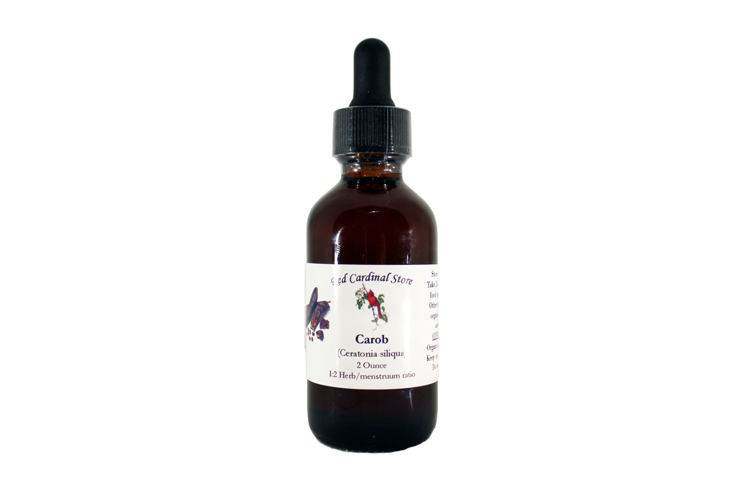 Carob (Ceratonia Siliqua) Tincture Herb Extract Double Extraction