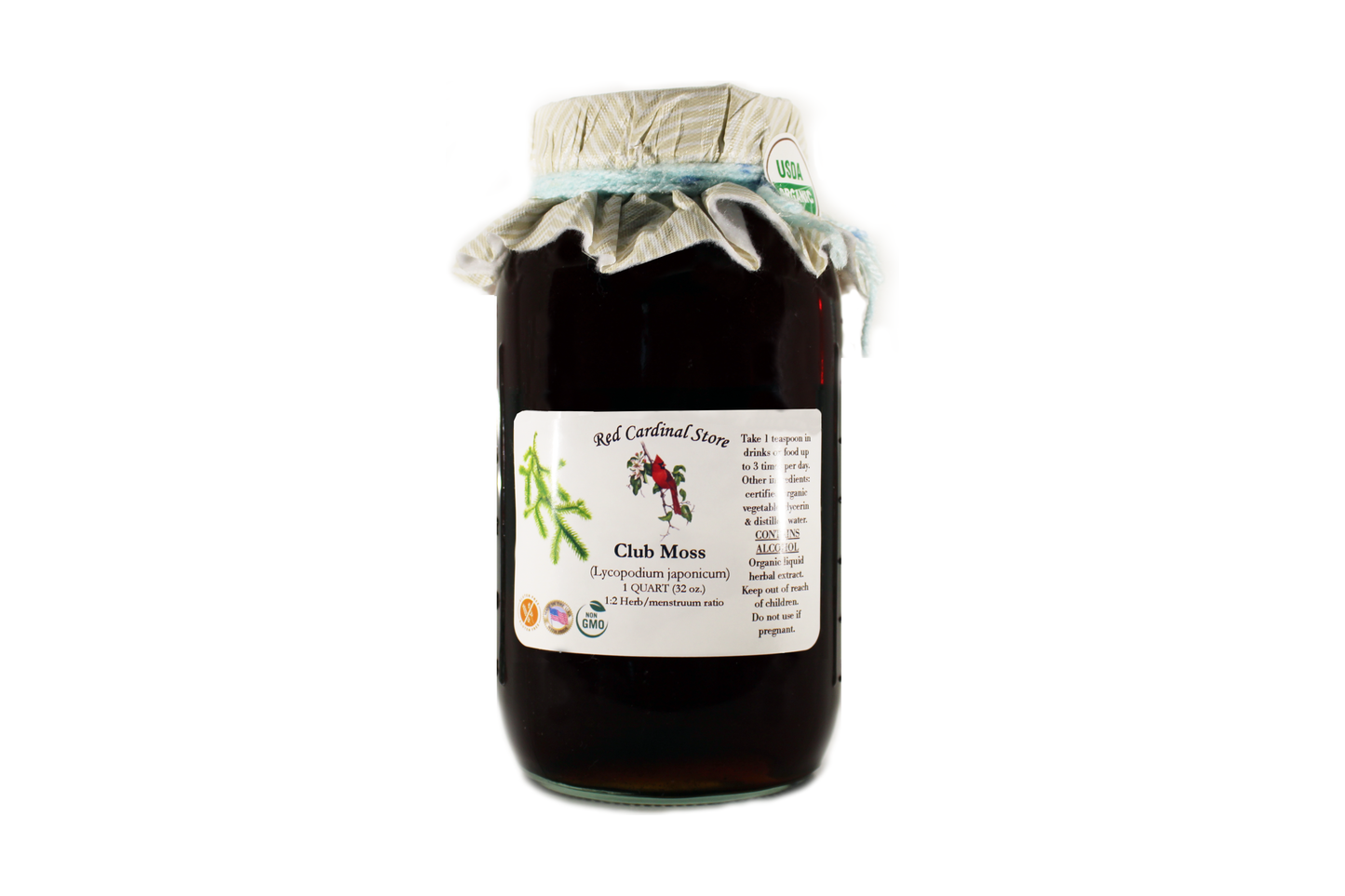 Club Moss Tincture Herb Extract Double Extraction
