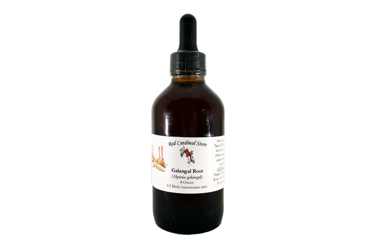 Galangal Root Tincture Herb Extract Double Extraction