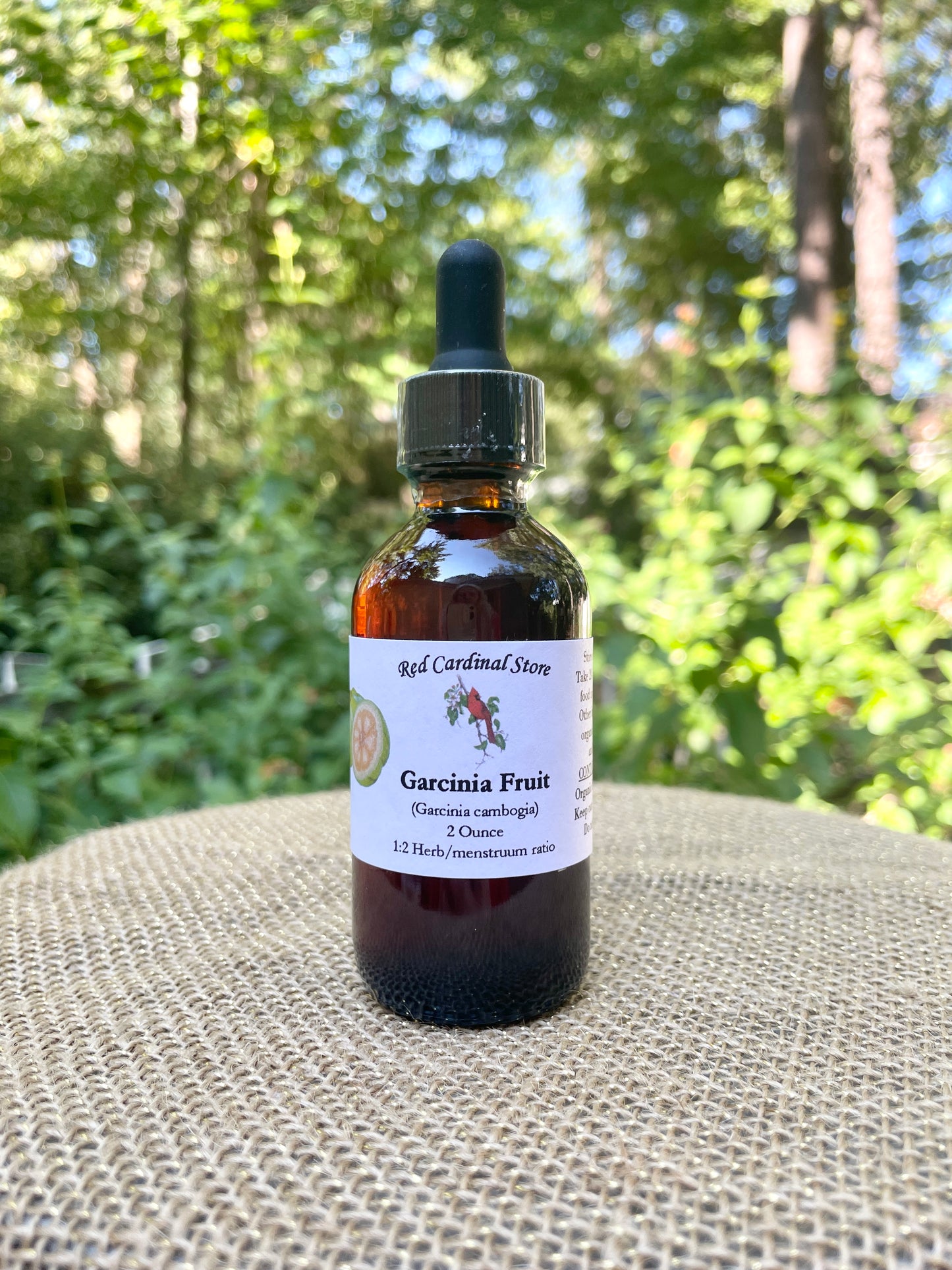 Garcinia Fruit (Cambogia) Tincture Herb Extract Double Extraction