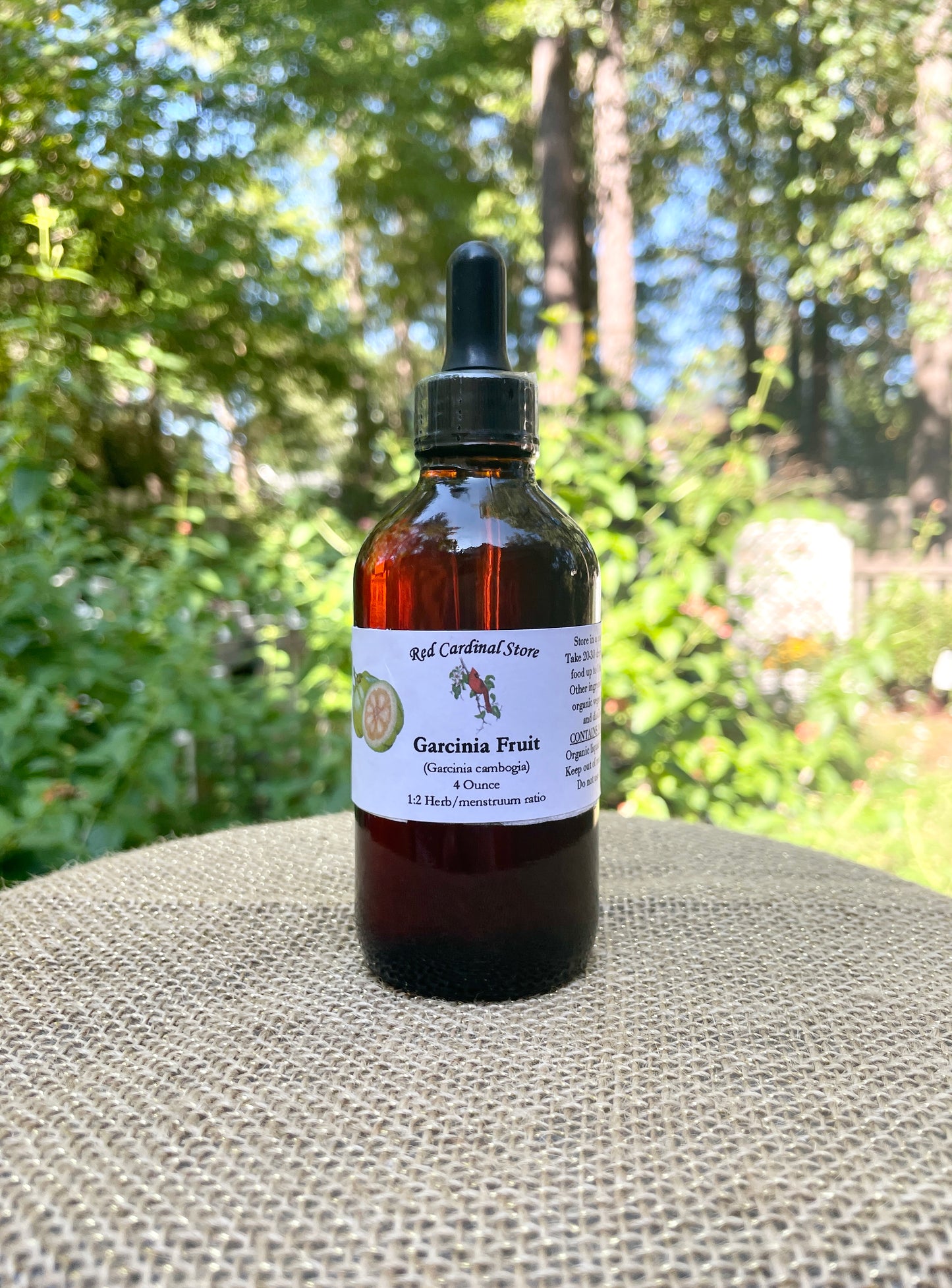 Garcinia Fruit (Cambogia) Tincture Herb Extract Double Extraction