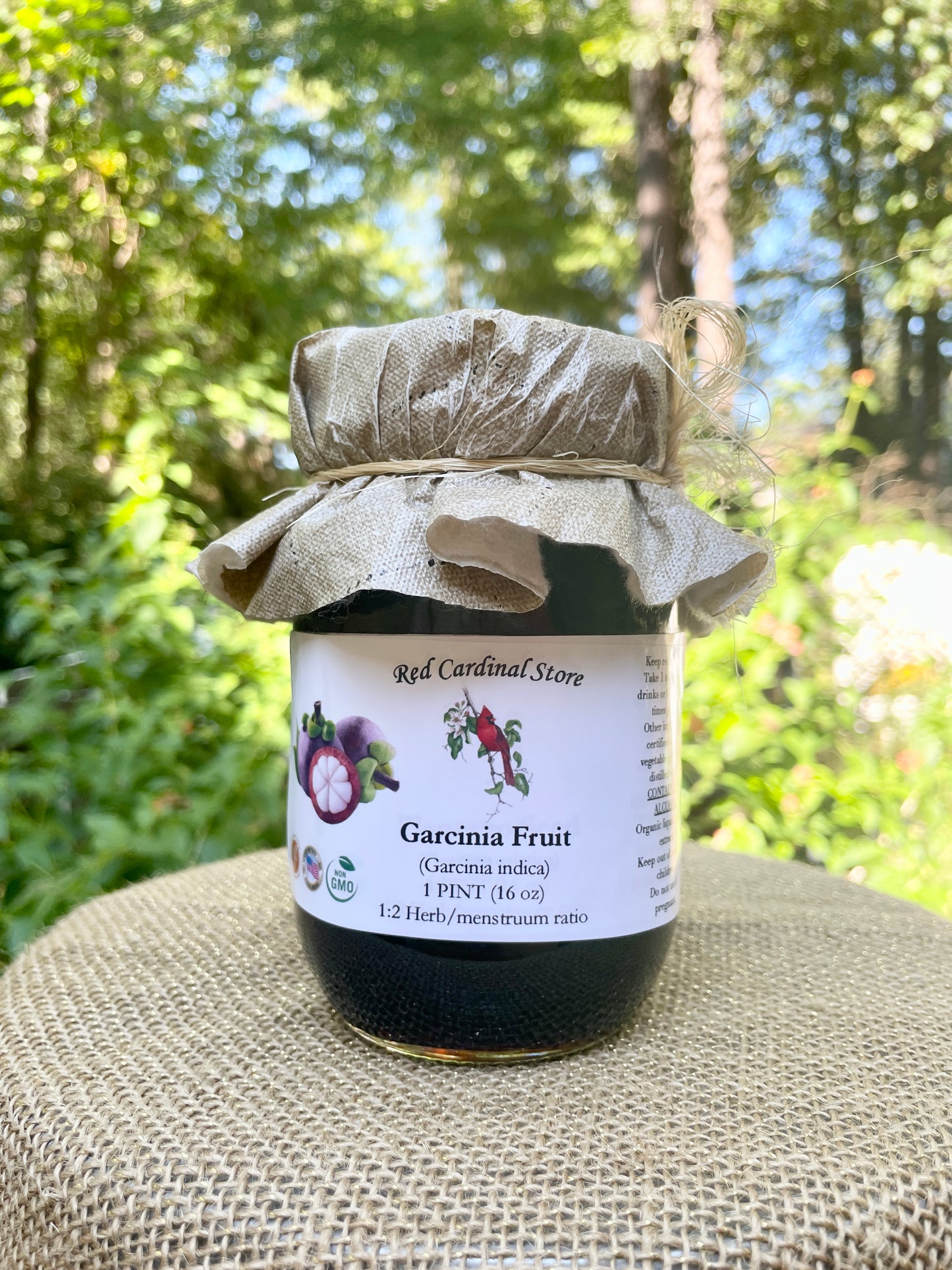 Garcinia Fruit (Indica) Tincture Herb Extract Double Extraction
