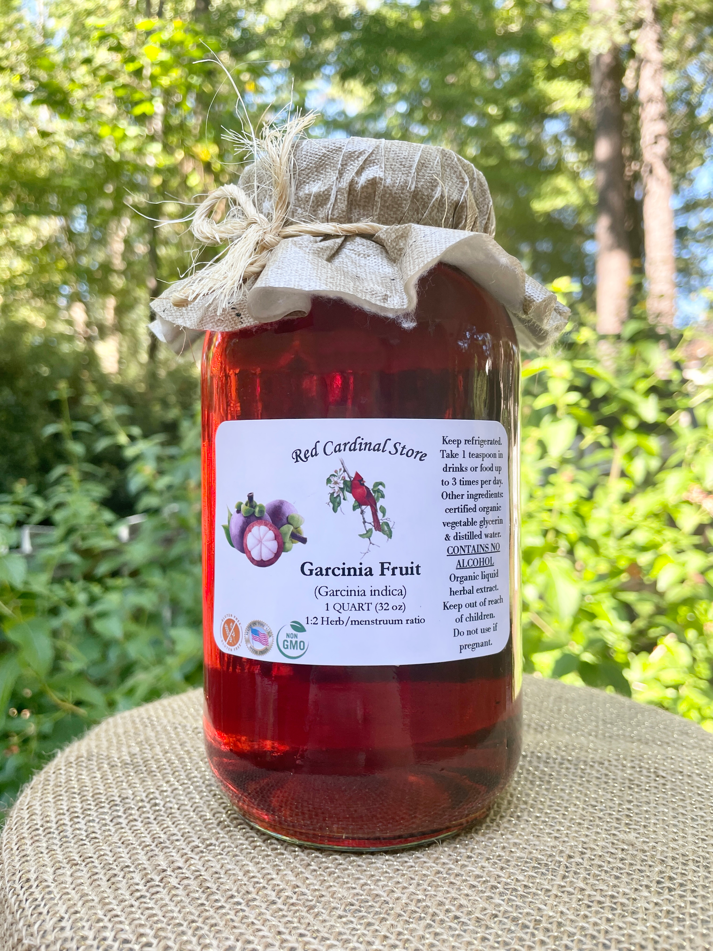 Garcinia Fruit (Indica) Tincture Herb Extract Double Extraction