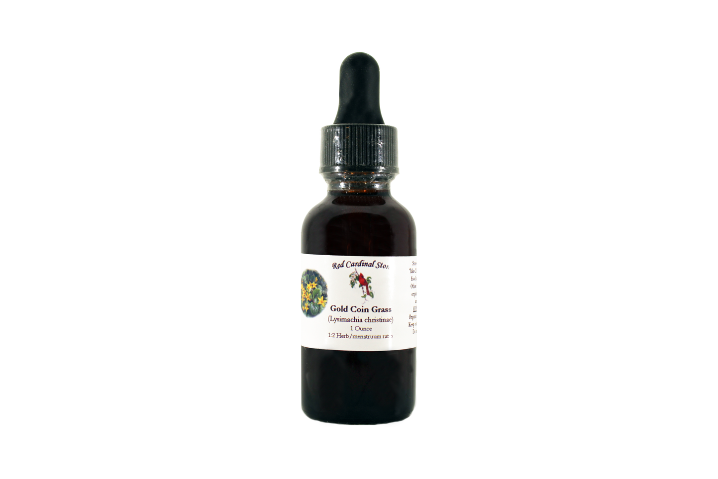 Gold Coin Grass (Jin Qian Cao, Lysimachia Christinae) Tincture Herb Extract Double Extraction