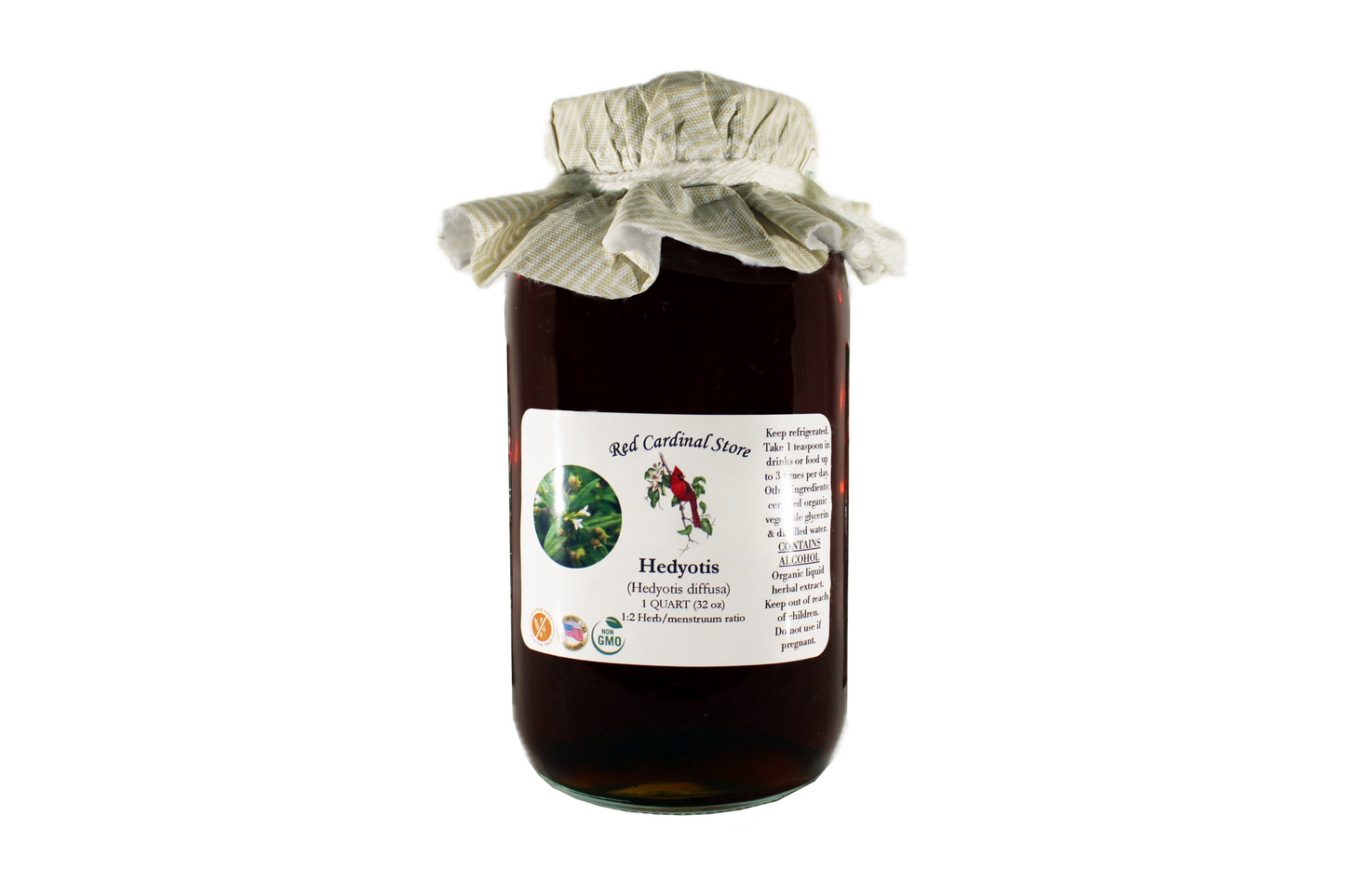Hedyotis (Hedyotis Diffusa) Tincture Herb Extract Double Extraction