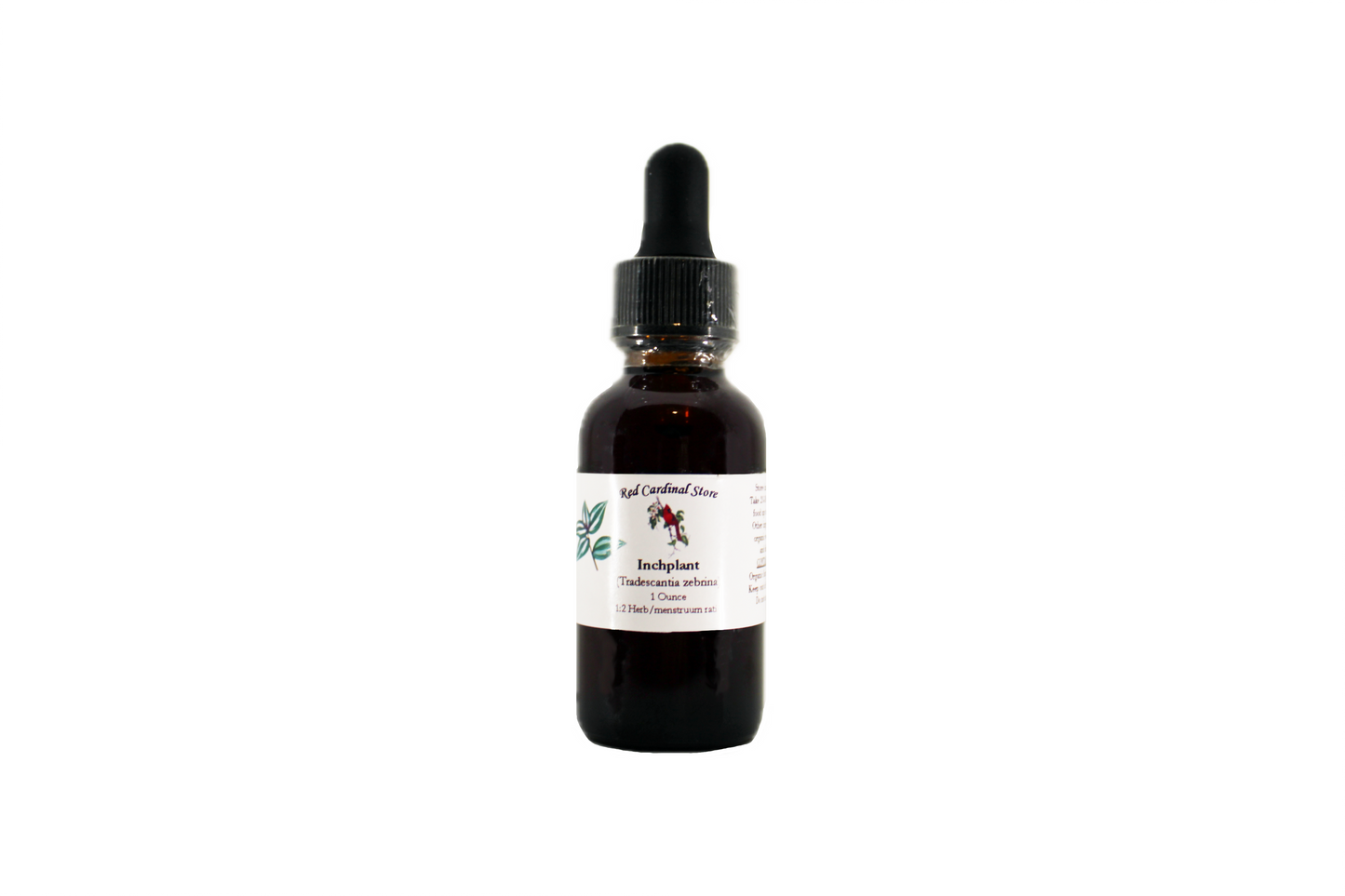 Inchplant (Tradescantia Zebrina, Wandering Jew) Tincture Herb Extract Double Extraction