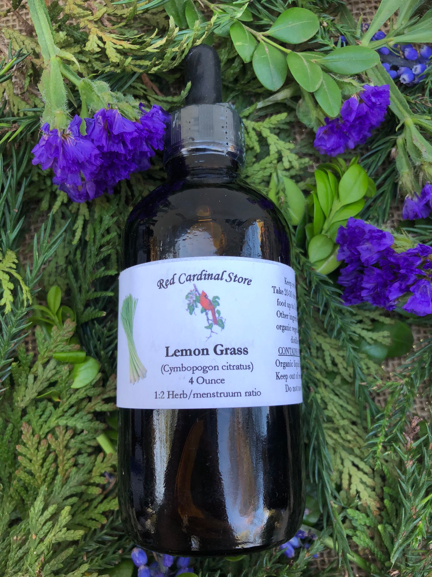 柠檬草酊药草提取物双重提取