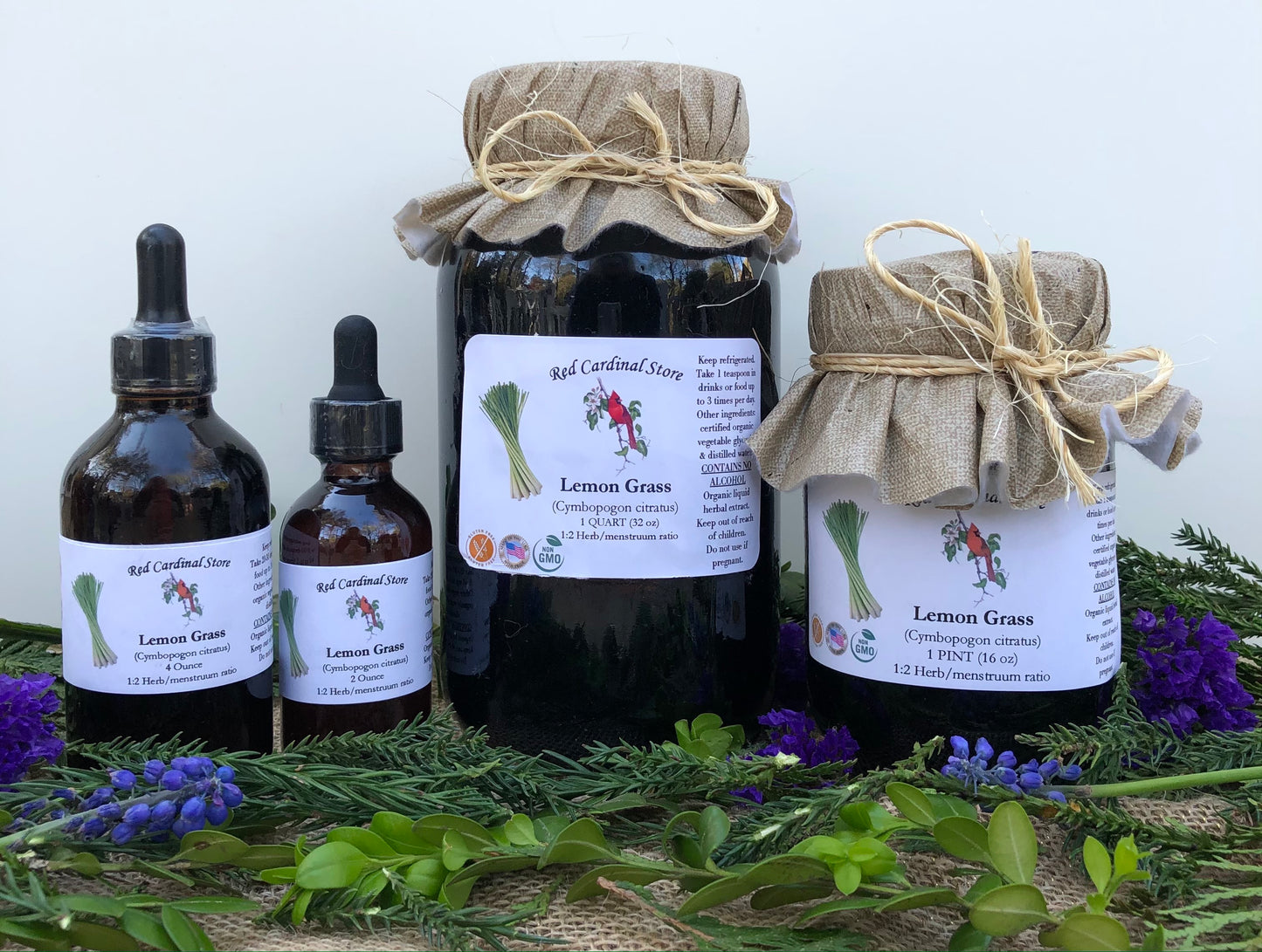 柠檬草酊药草提取物双重提取