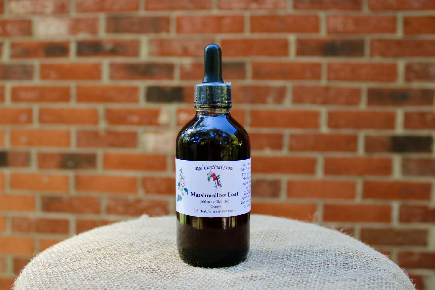 Marshmallow Leaf (Althaea Officinalis) Tincture Herb Extract Double Extraction