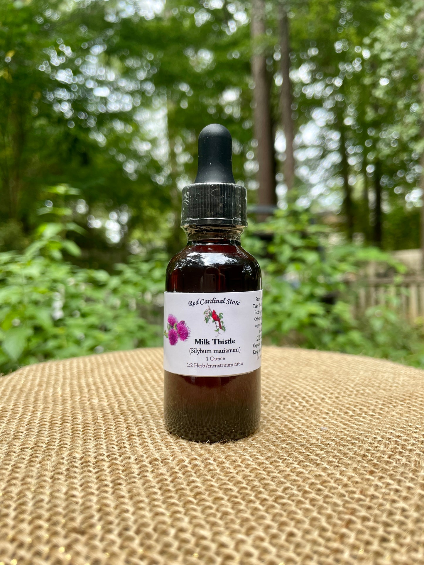 Milk Thistle Tincture Herb Extract Double Extraction