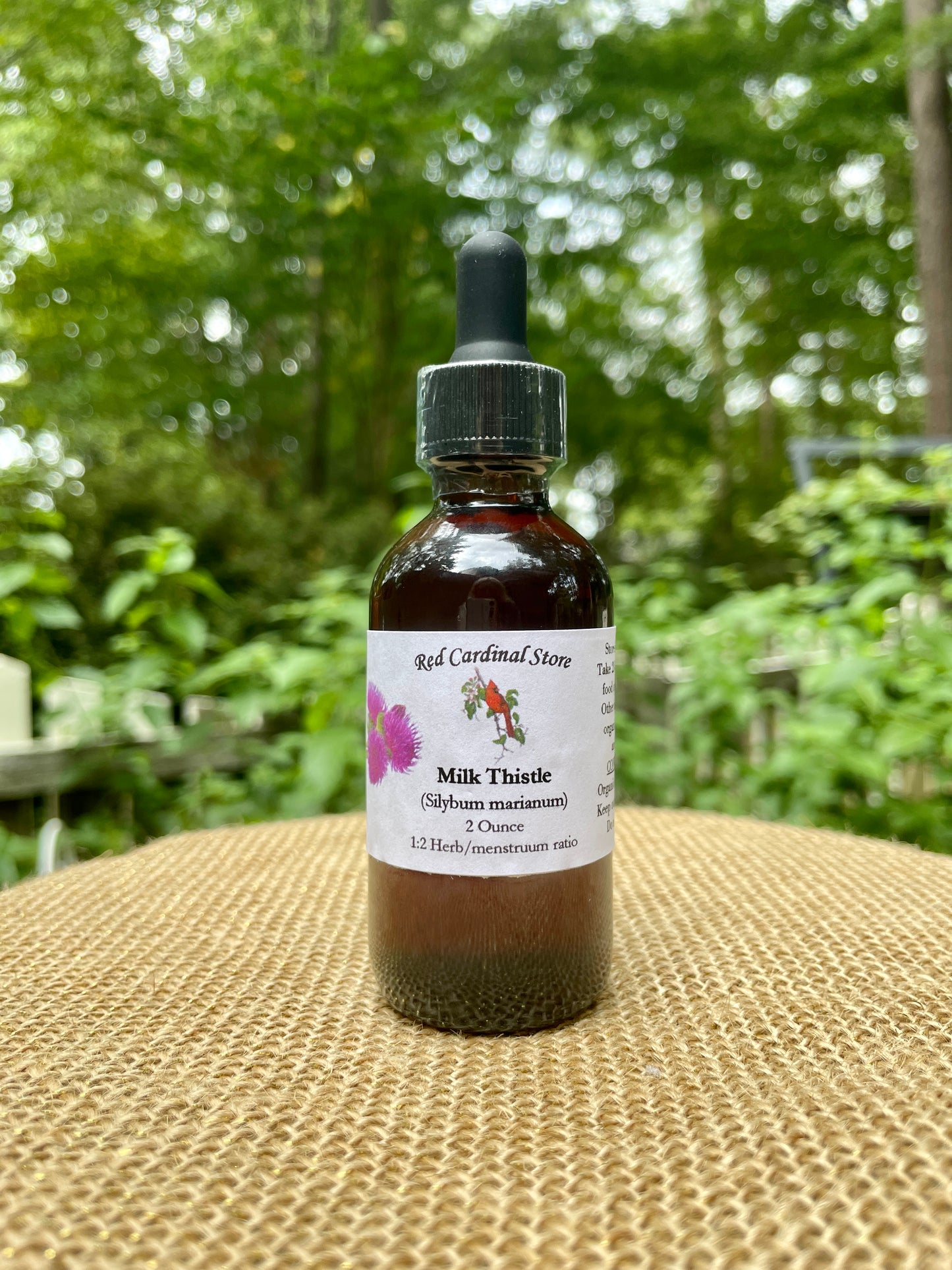 Milk Thistle Tincture Herb Extract Double Extraction