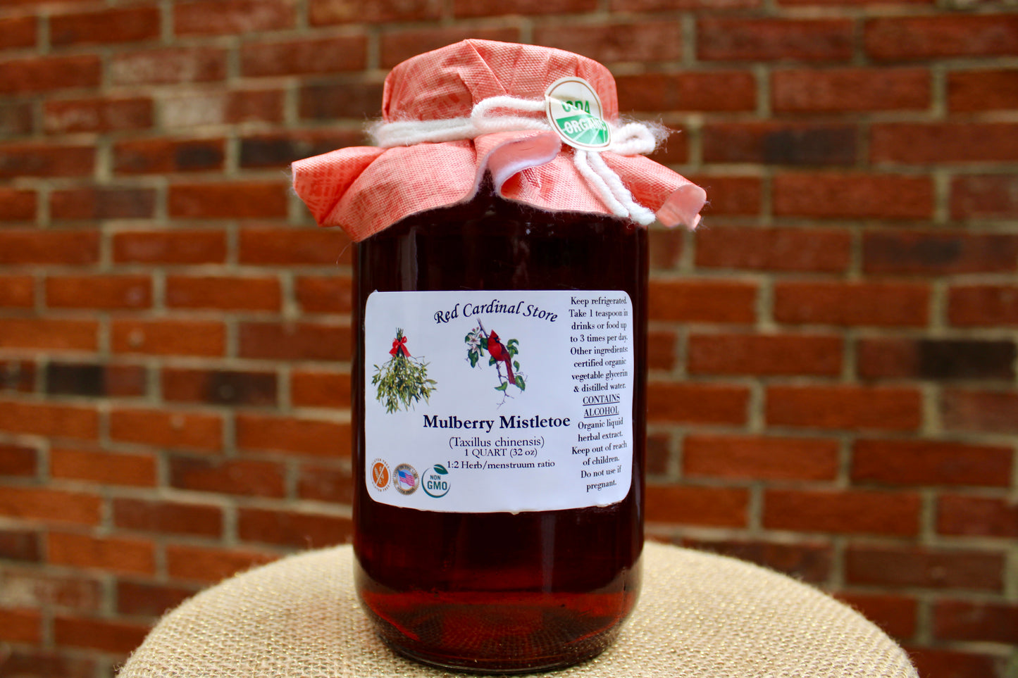 Mulberry Mistletoe (Sang Ji Sheng) Tincture Herb Extract Double Extraction