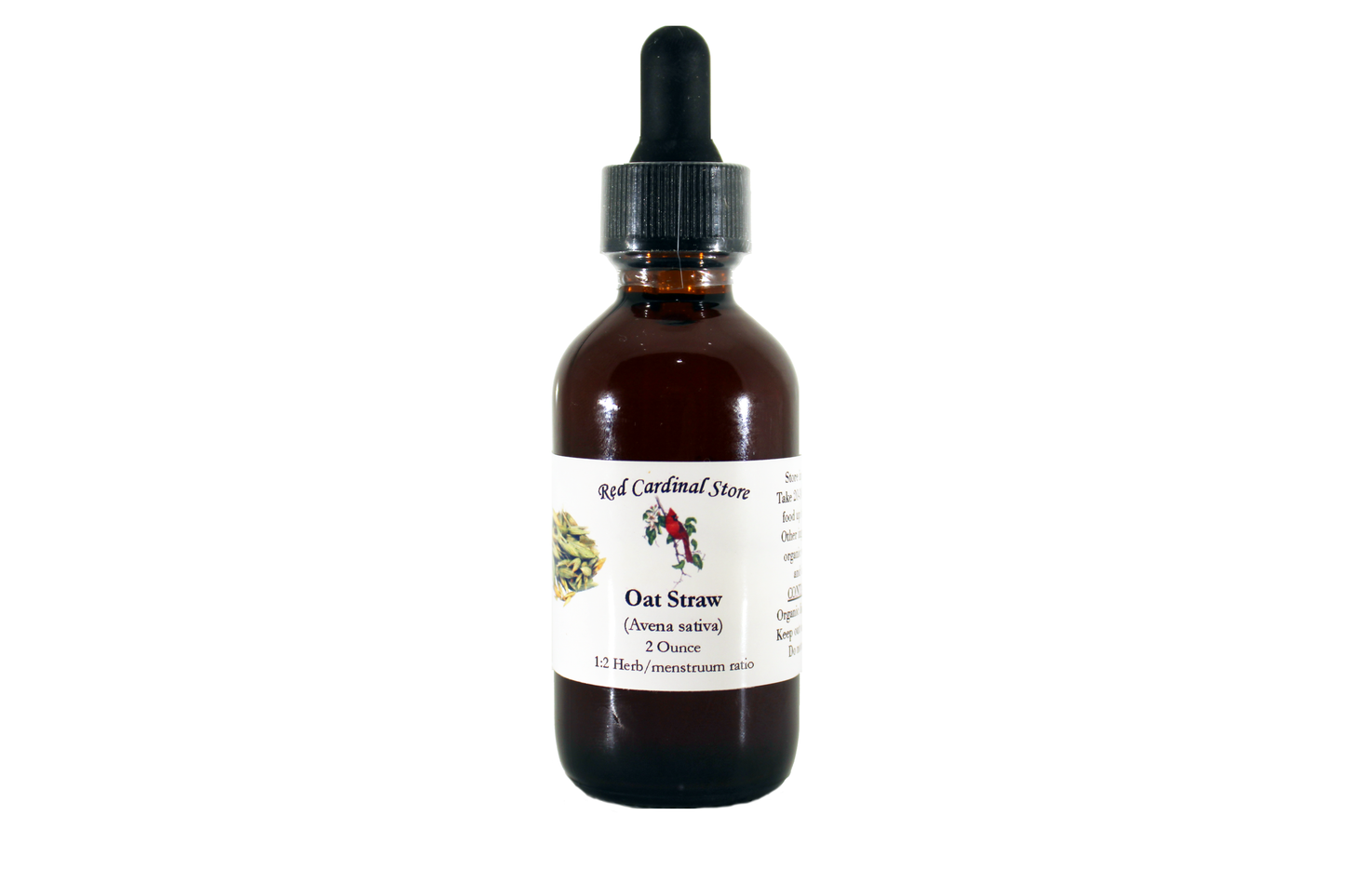 Oat Straw (Avena Sativa) Tincture Herb Extract Double Extraction