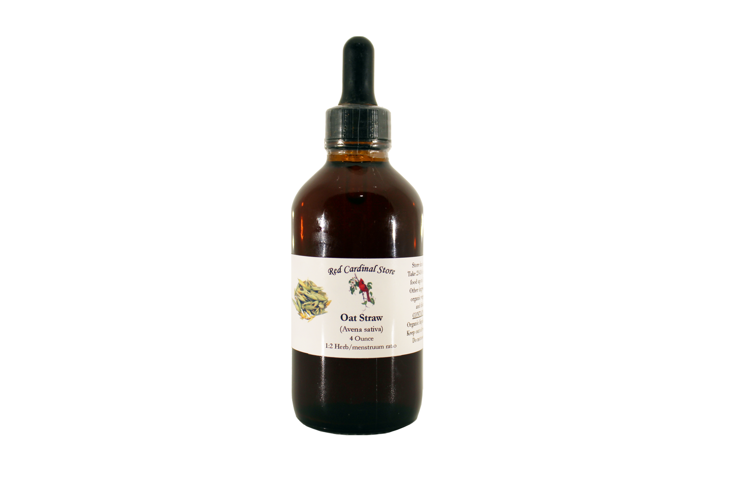 Oat Straw (Avena Sativa) Tincture Herb Extract Double Extraction