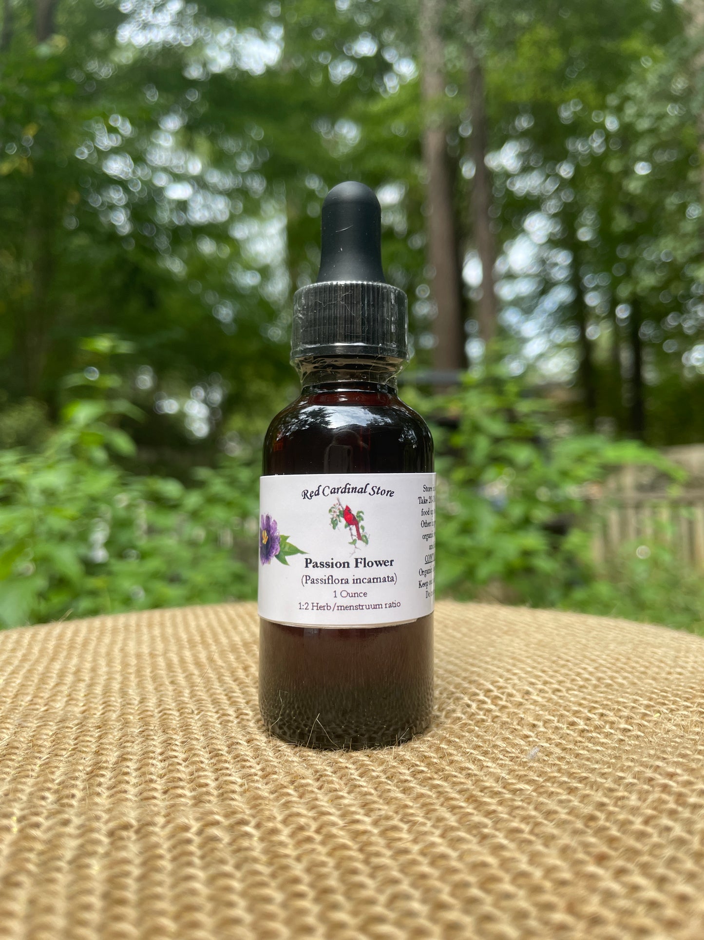 Purple Passion Flower (Passiflora Incarnata) Tincture Herb Extract Double Extraction