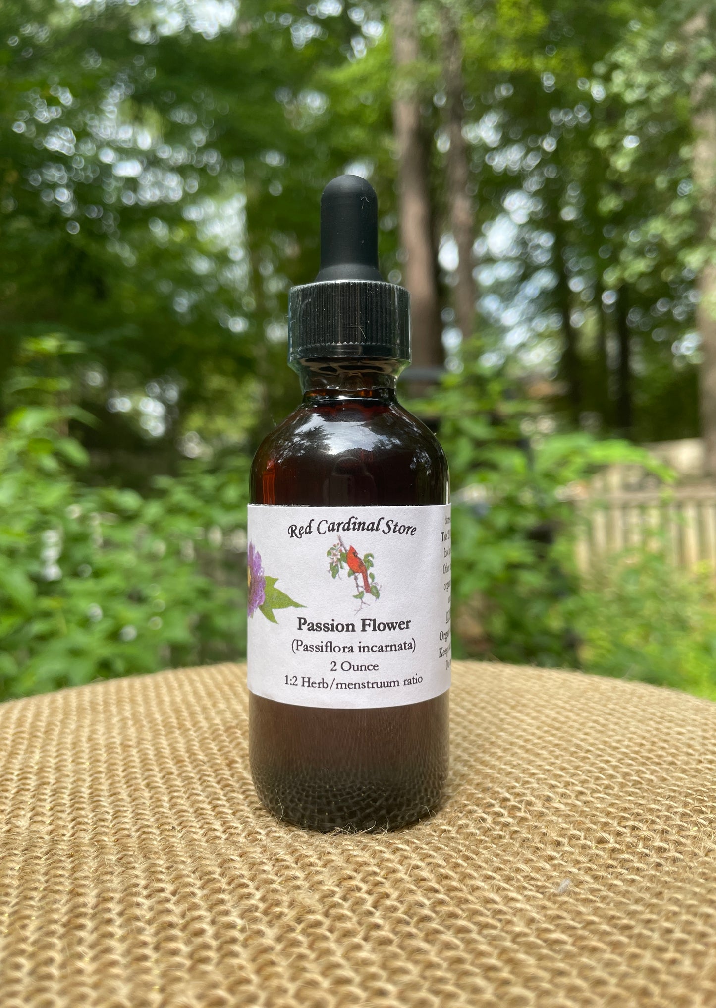 Purple Passion Flower (Passiflora Incarnata) Tincture Herb Extract Double Extraction