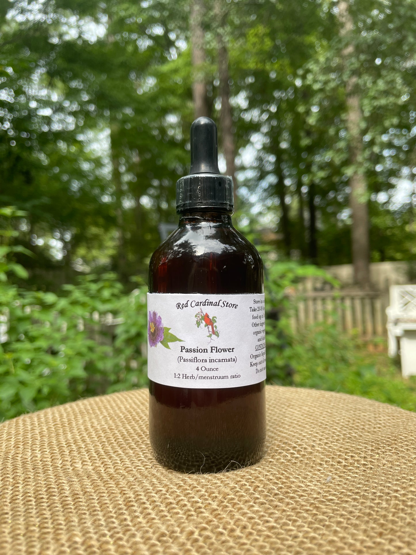 Purple Passion Flower (Passiflora Incarnata) Tincture Herb Extract Double Extraction