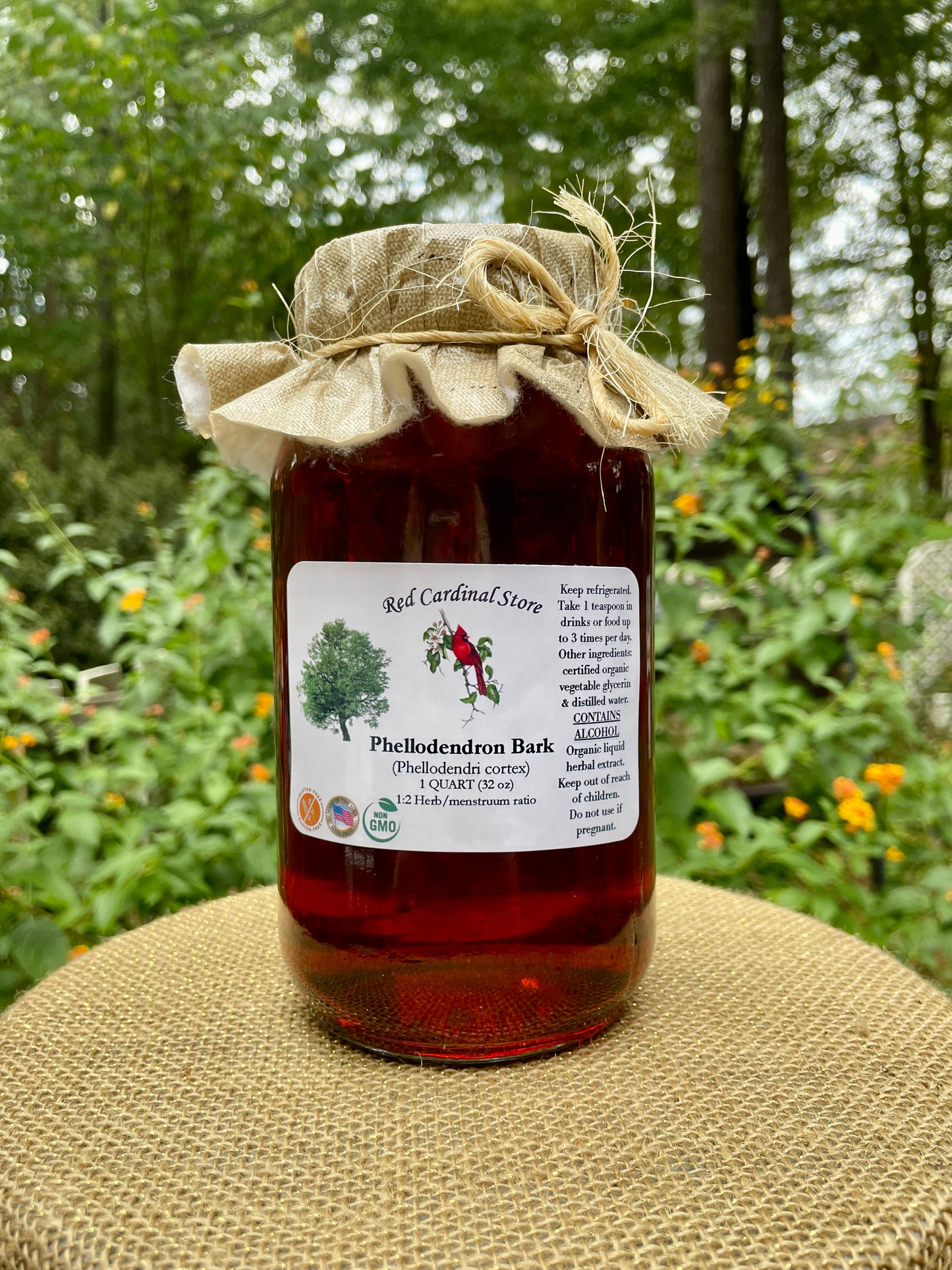 Phellodendron Bark (Amur Cork Tree, Huang Bai) Tincture Herb Extract Double Extraction