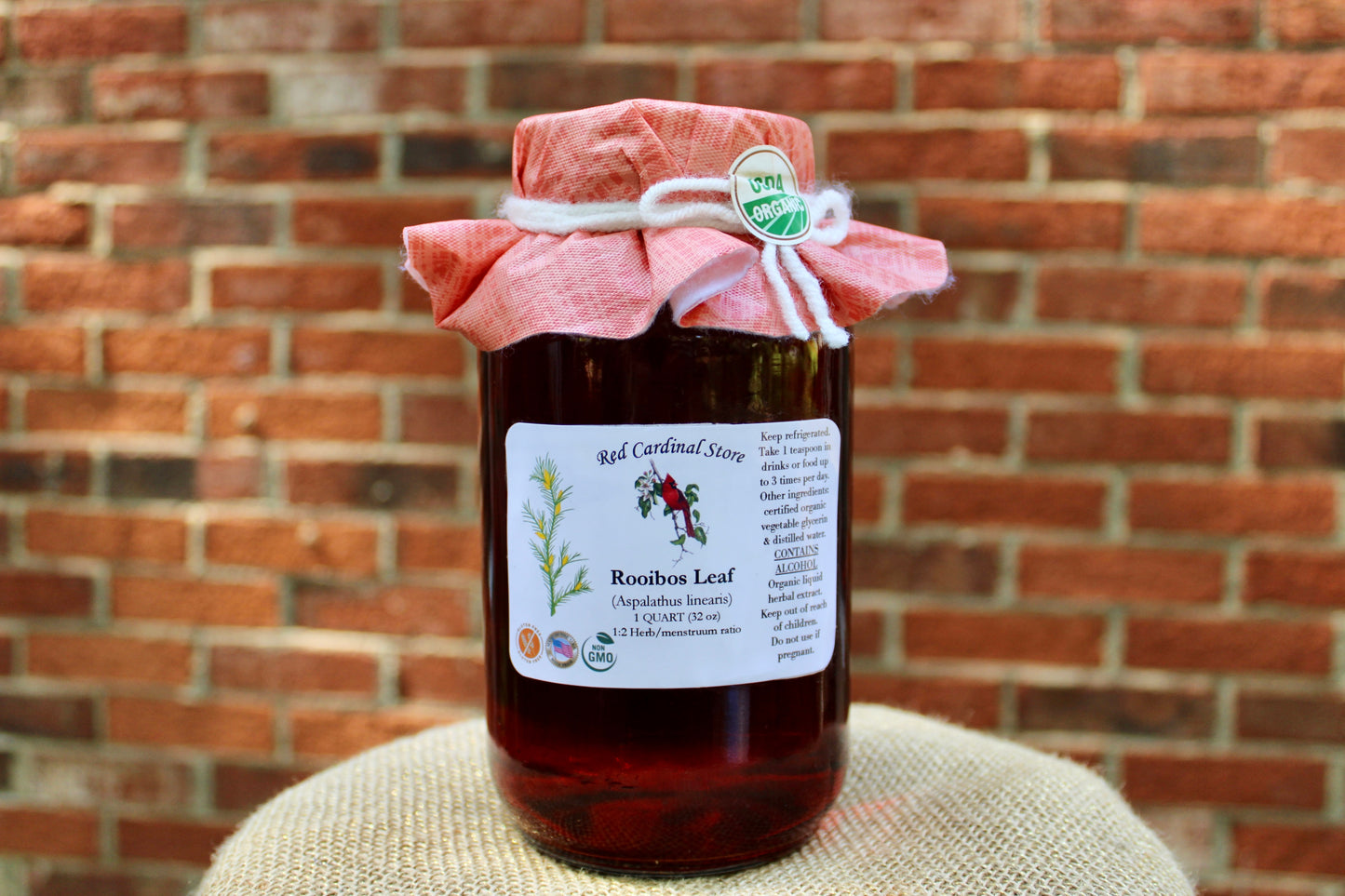 Rooibos Leaf (Aspalathus Linearis) Tincture Herb Extract Double Extraction