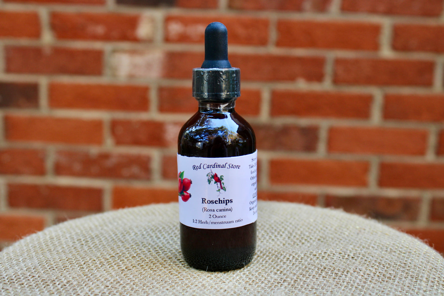 Rosehips Tincture Herb Extract Double Extraction