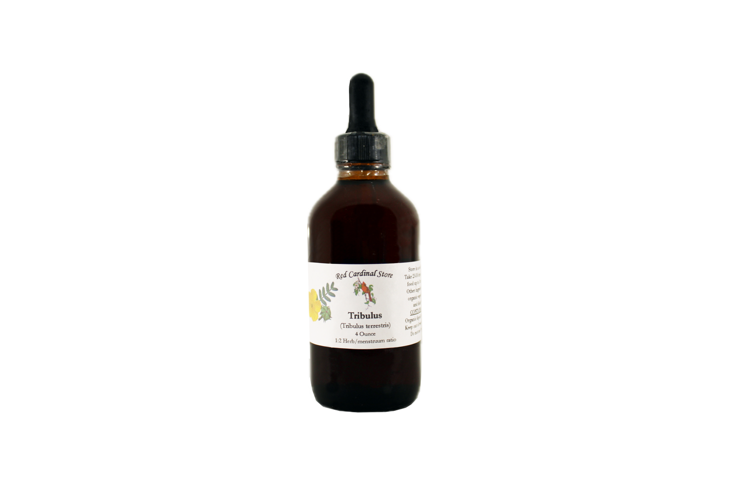Tribulus (Tribulus Terrestris) Fruit Tincture Herb Extract Double Extraction