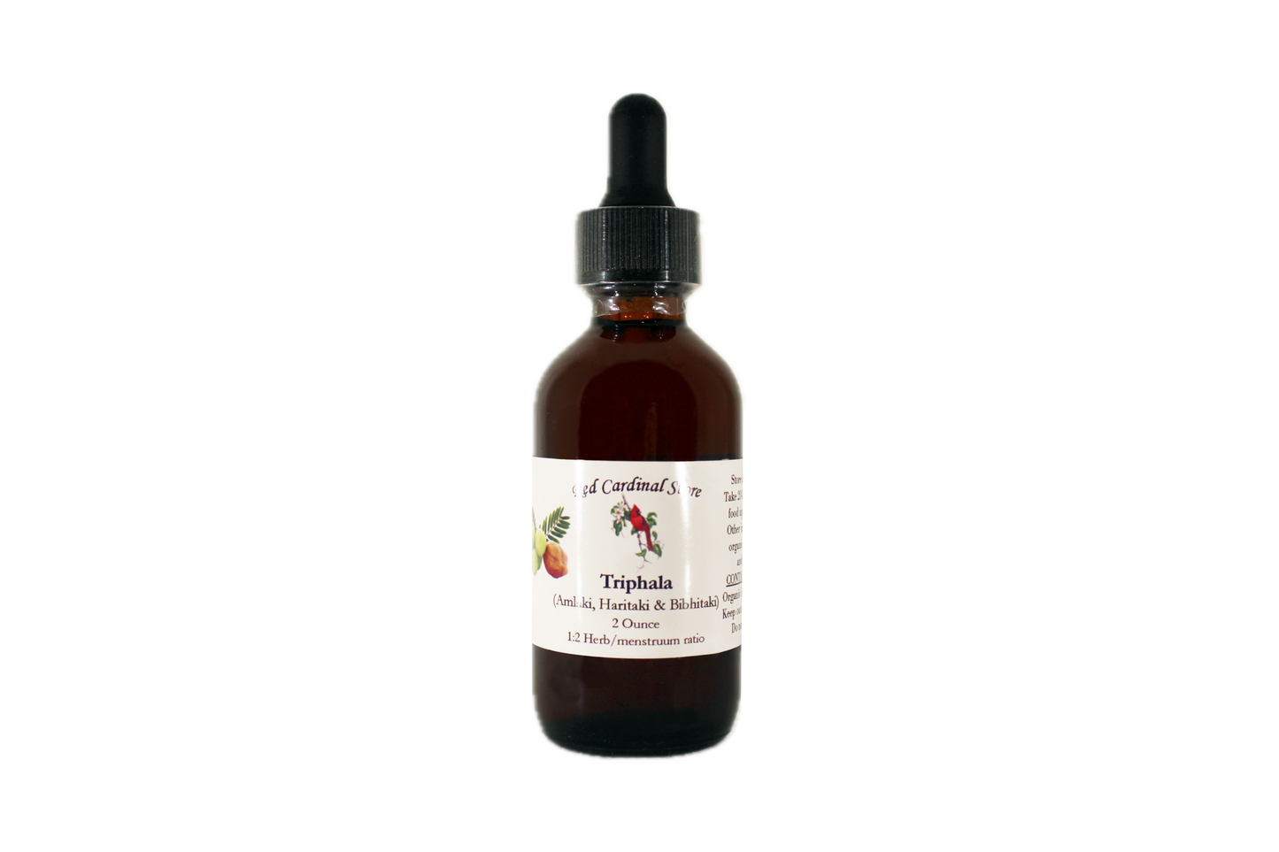 Triphala Blend Tincture Herb Extract Double Extraction