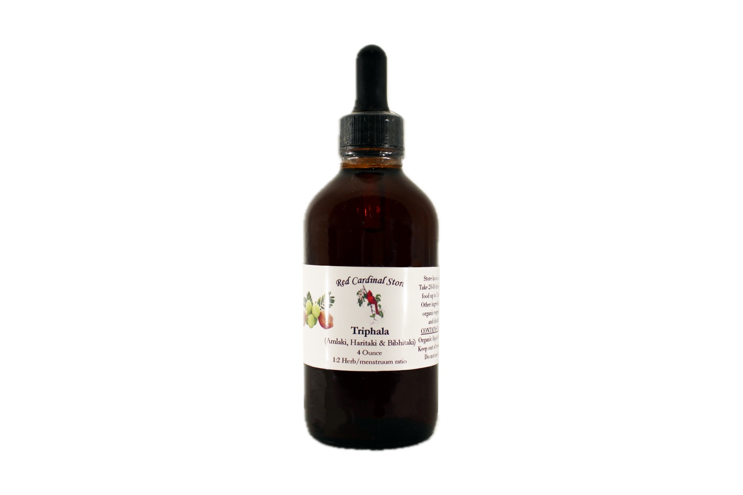 Triphala Blend Tincture Herb Extract Double Extraction
