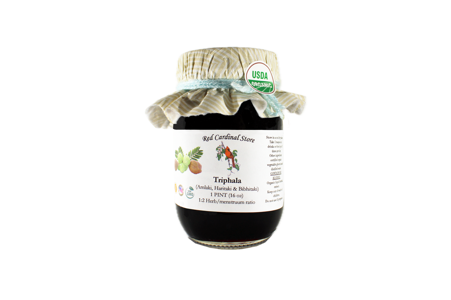 Triphala Blend Tincture Herb Extract Double Extraction