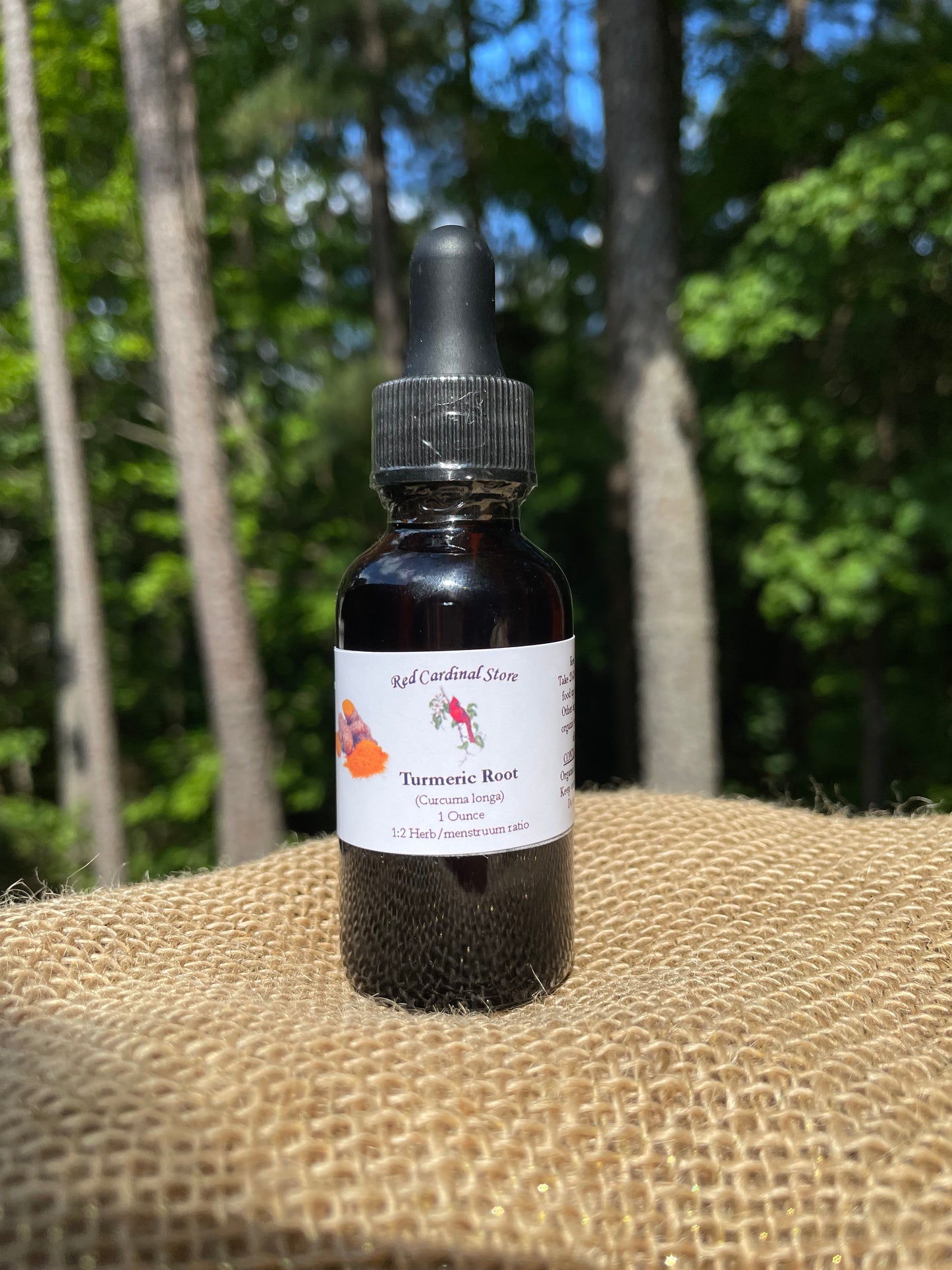 Turmeric Tincture Herb Extract Double Extraction