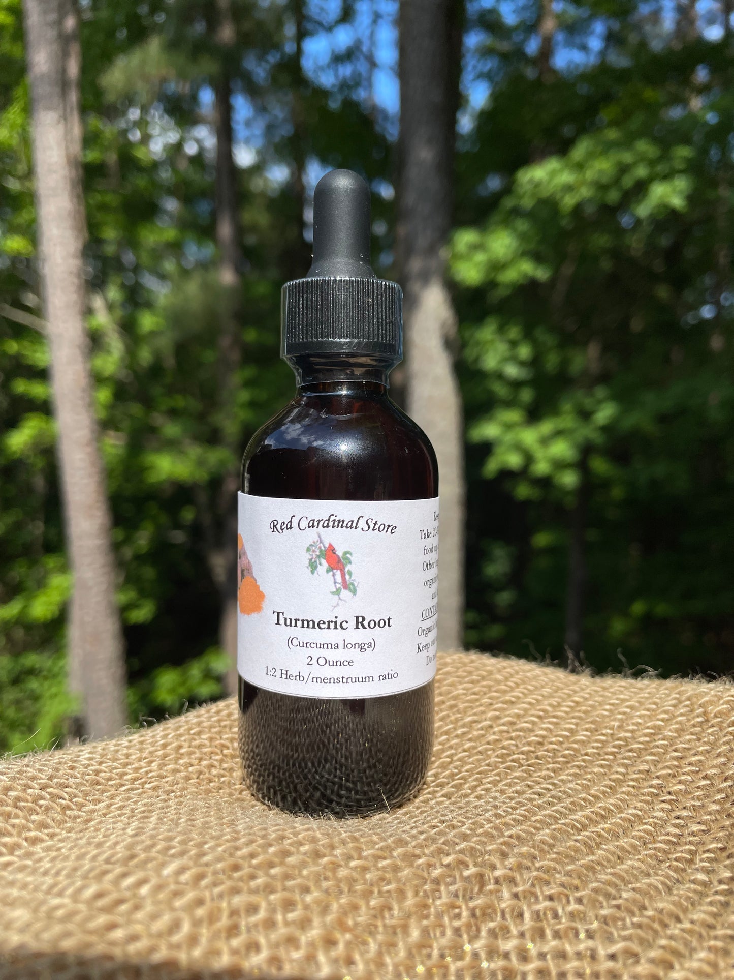Turmeric Tincture Herb Extract Double Extraction